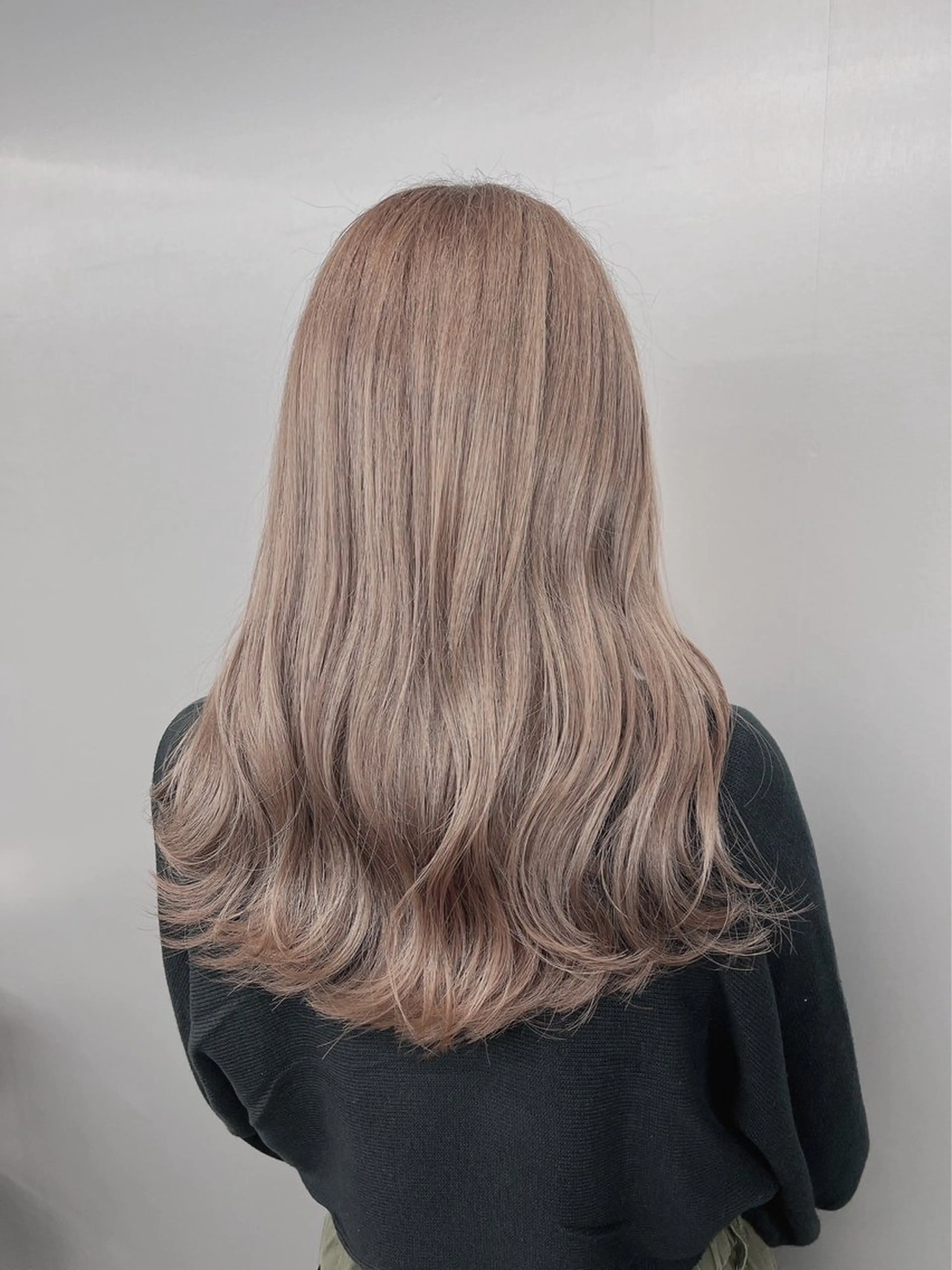 ロング ヘアカラー ヘアセット ゆるふわ透明感カラー 🎀ほの/表参道のヘアスタイル