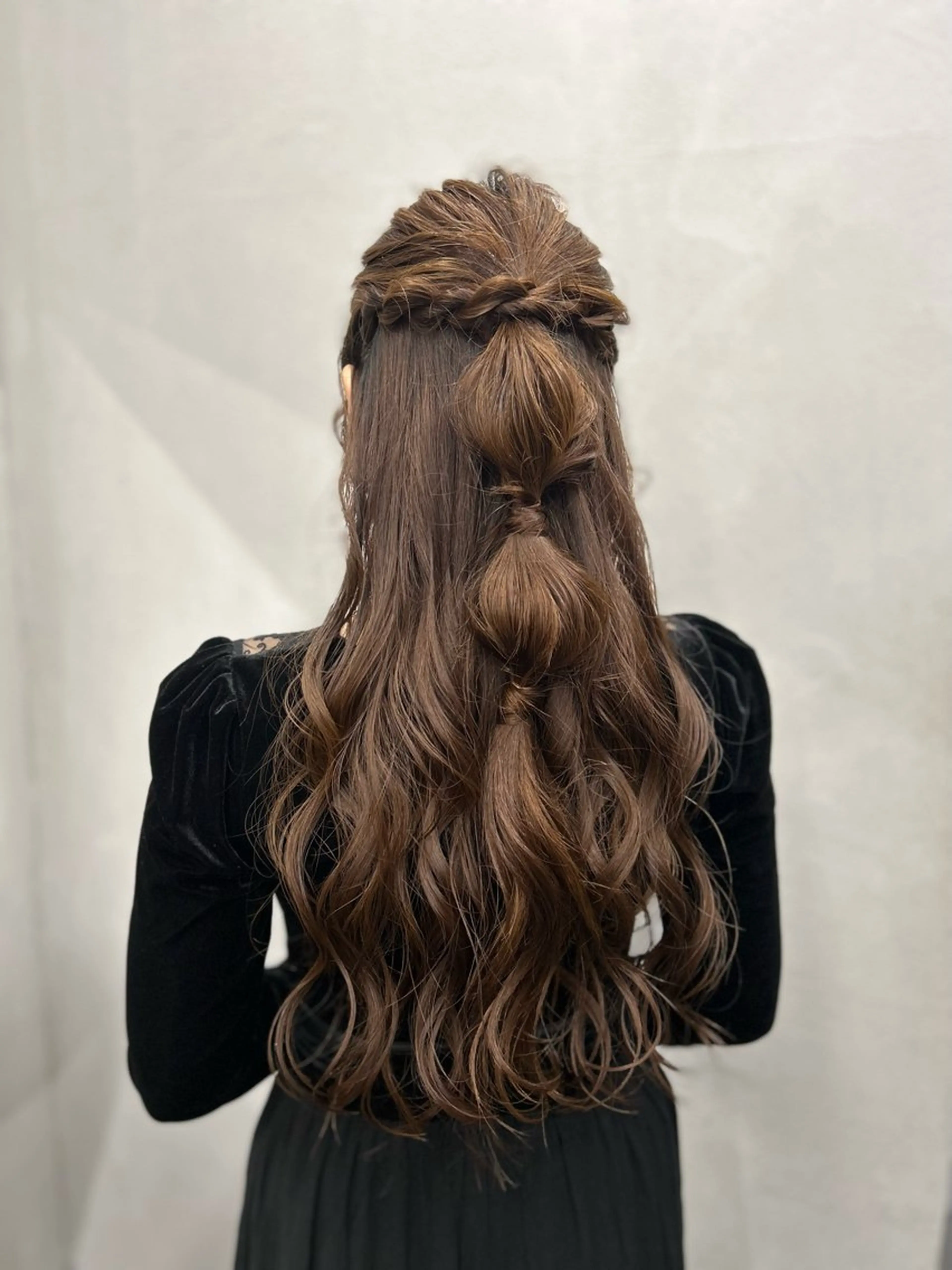 ロング ヘアアレンジ N/デザインカラー 🌿ナギのヘアスタイル