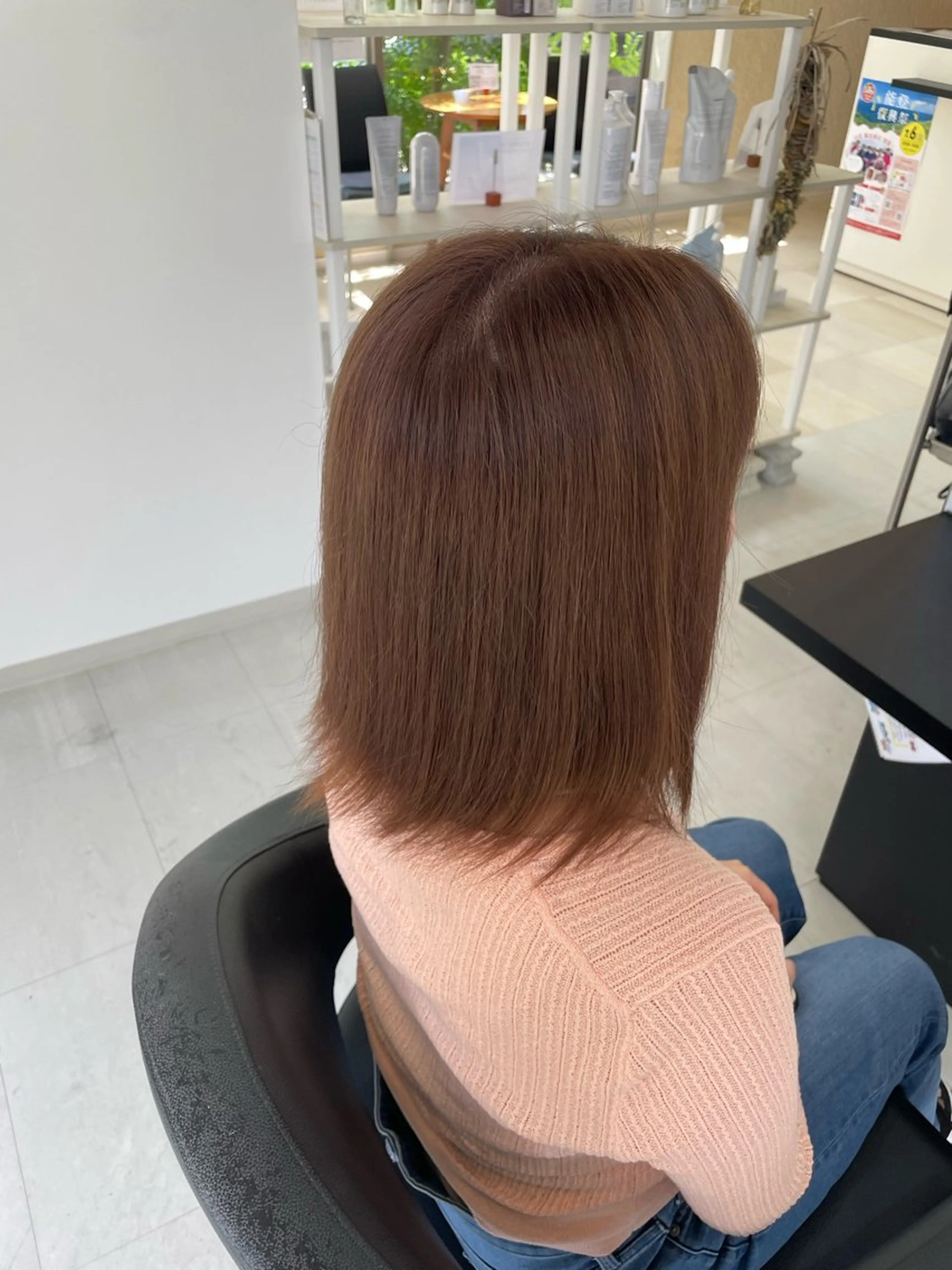 カラー ブラウンカラー 脇 麻紘のヘアスタイル