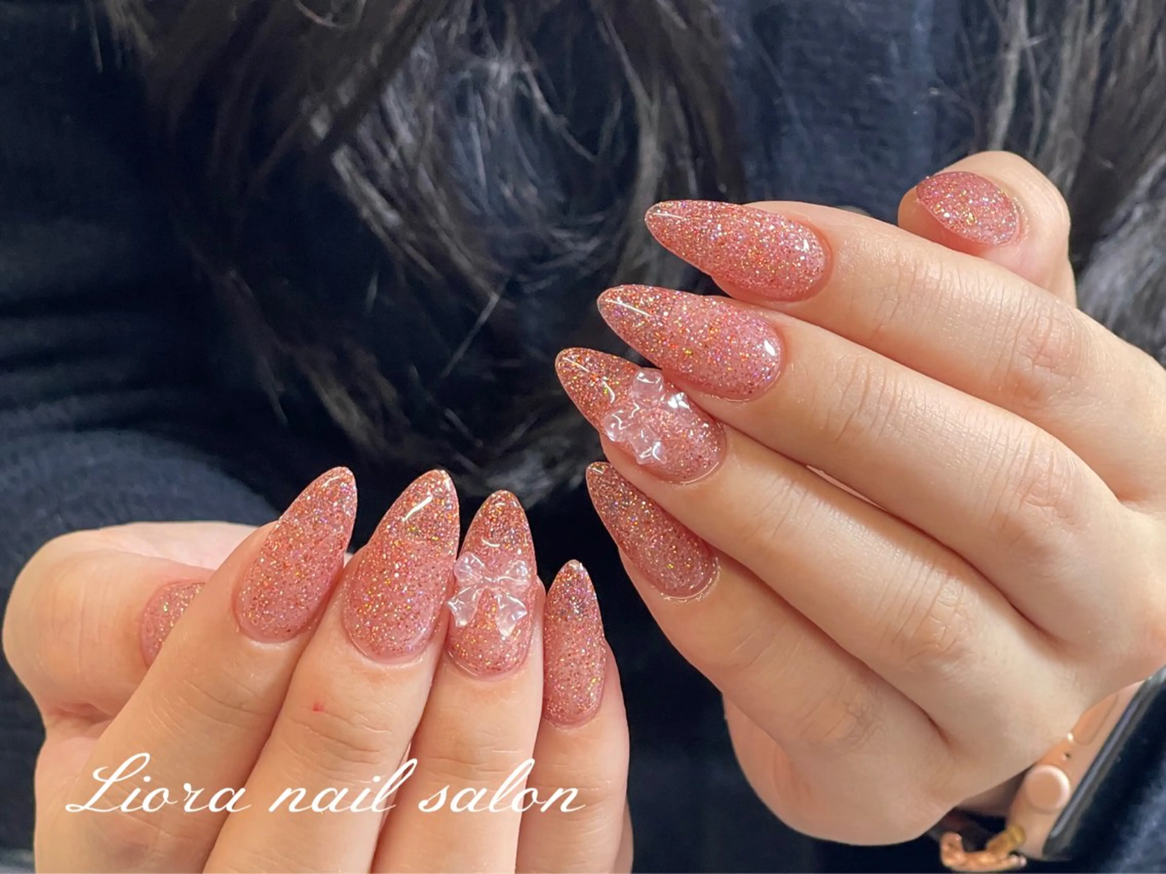 ネイル チークネイル フットネイル フレンチネイル ジェルネイル ガーリー ハンドネイル Liora nail スカルプ専門店のネイルデザイン