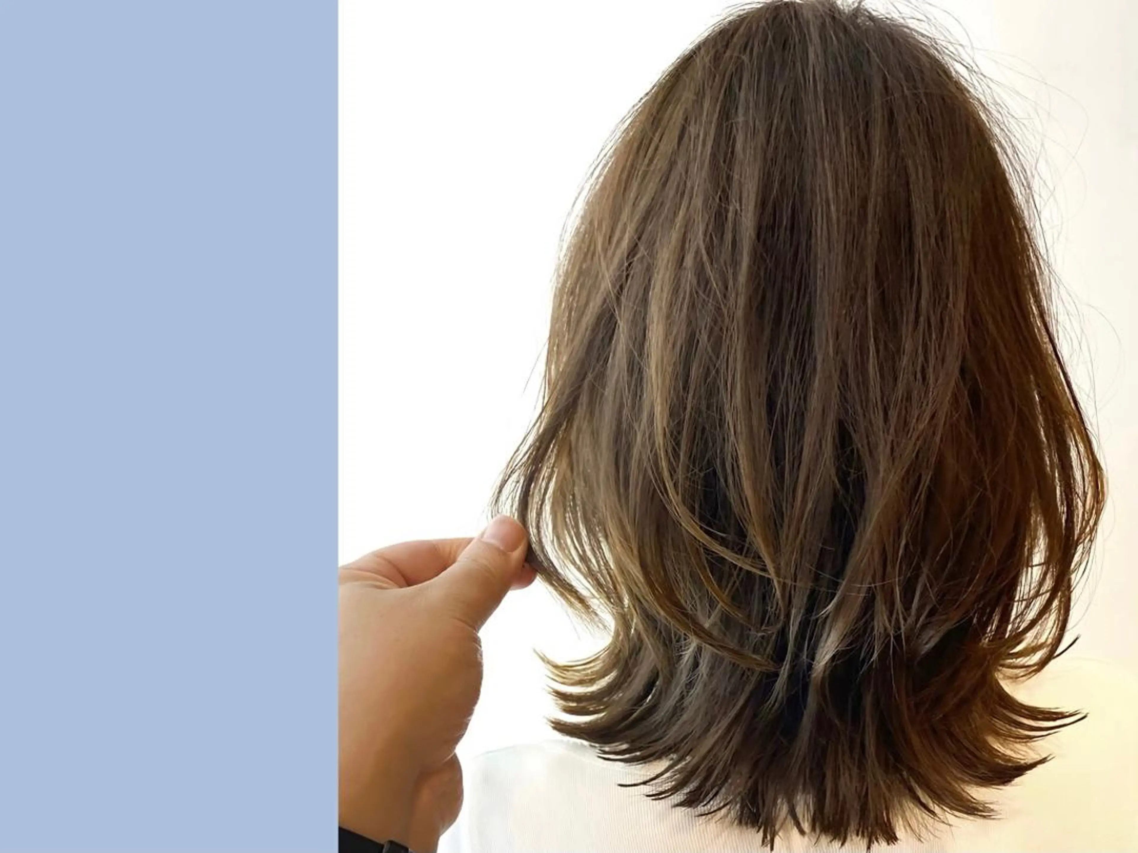 ミディアム STEP所属・STEP HIDEのヘアスタイル