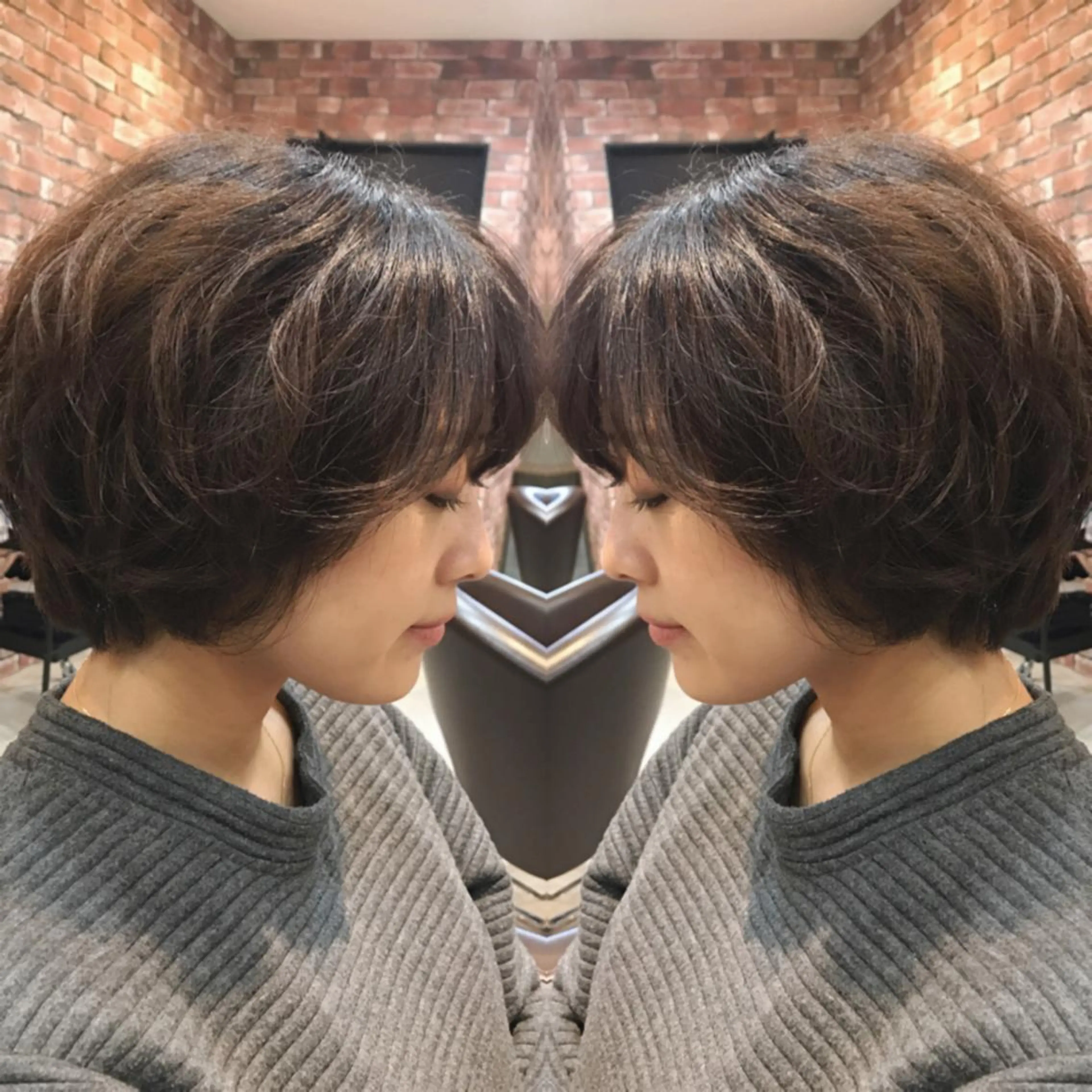 ショート パーマ cecil hair所属・重政 和樹のヘアスタイル