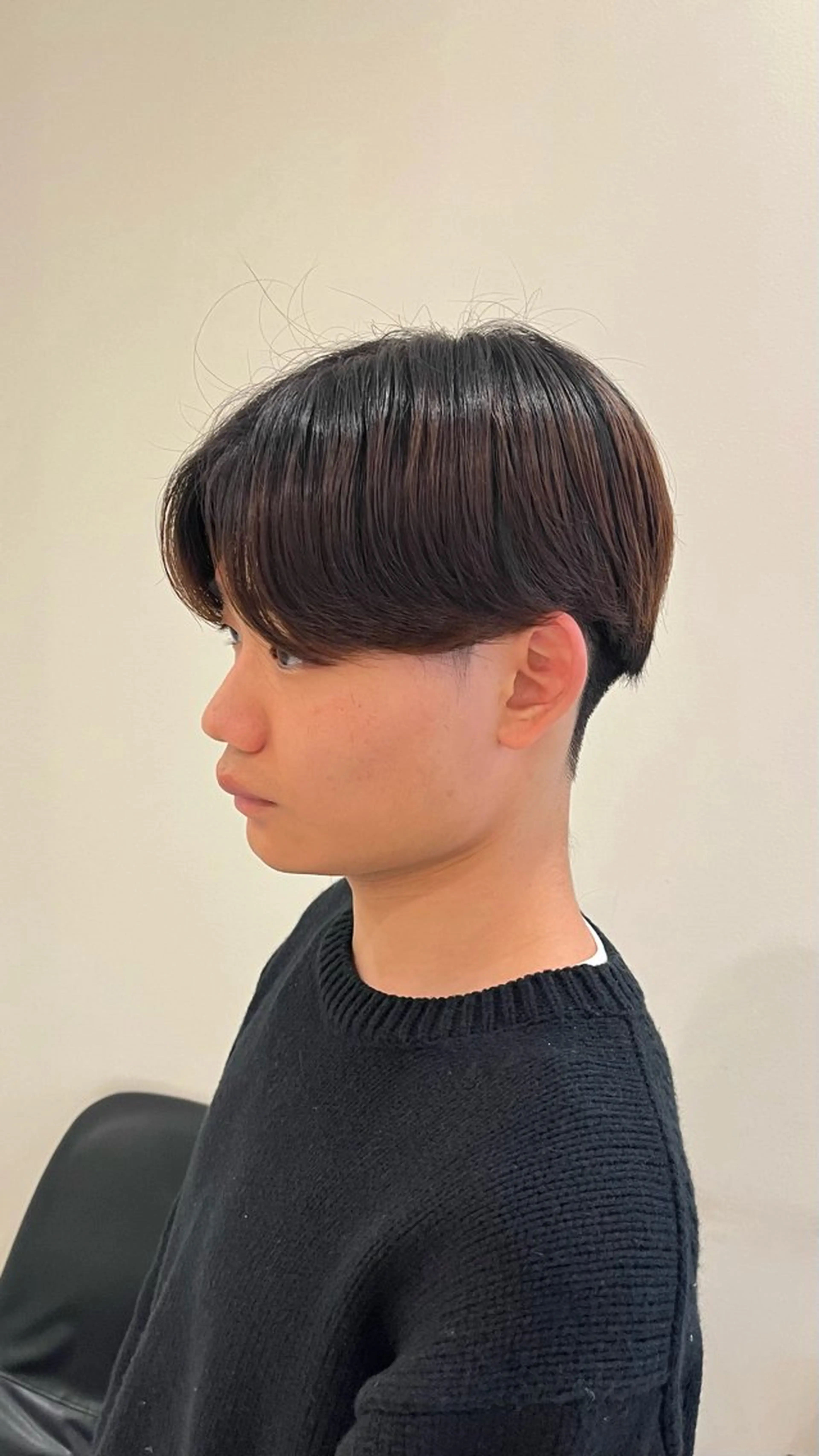 メンズ 韓国レイヤーカット/ ハイトーン/マアヤのヘアスタイル