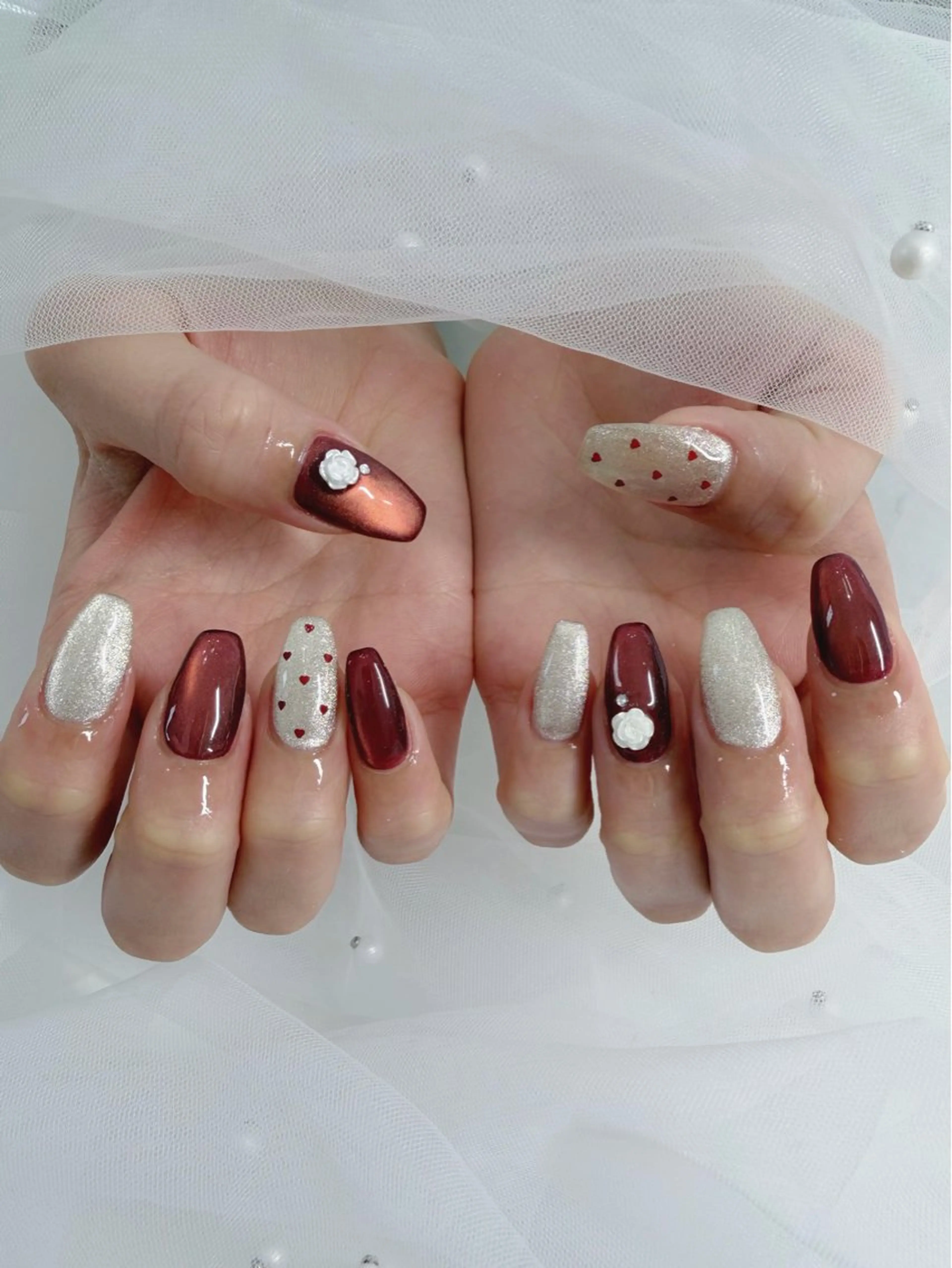 ネイル アートネイル ハンドネイル 非対面ネイルサロン Eveのネイルデザイン