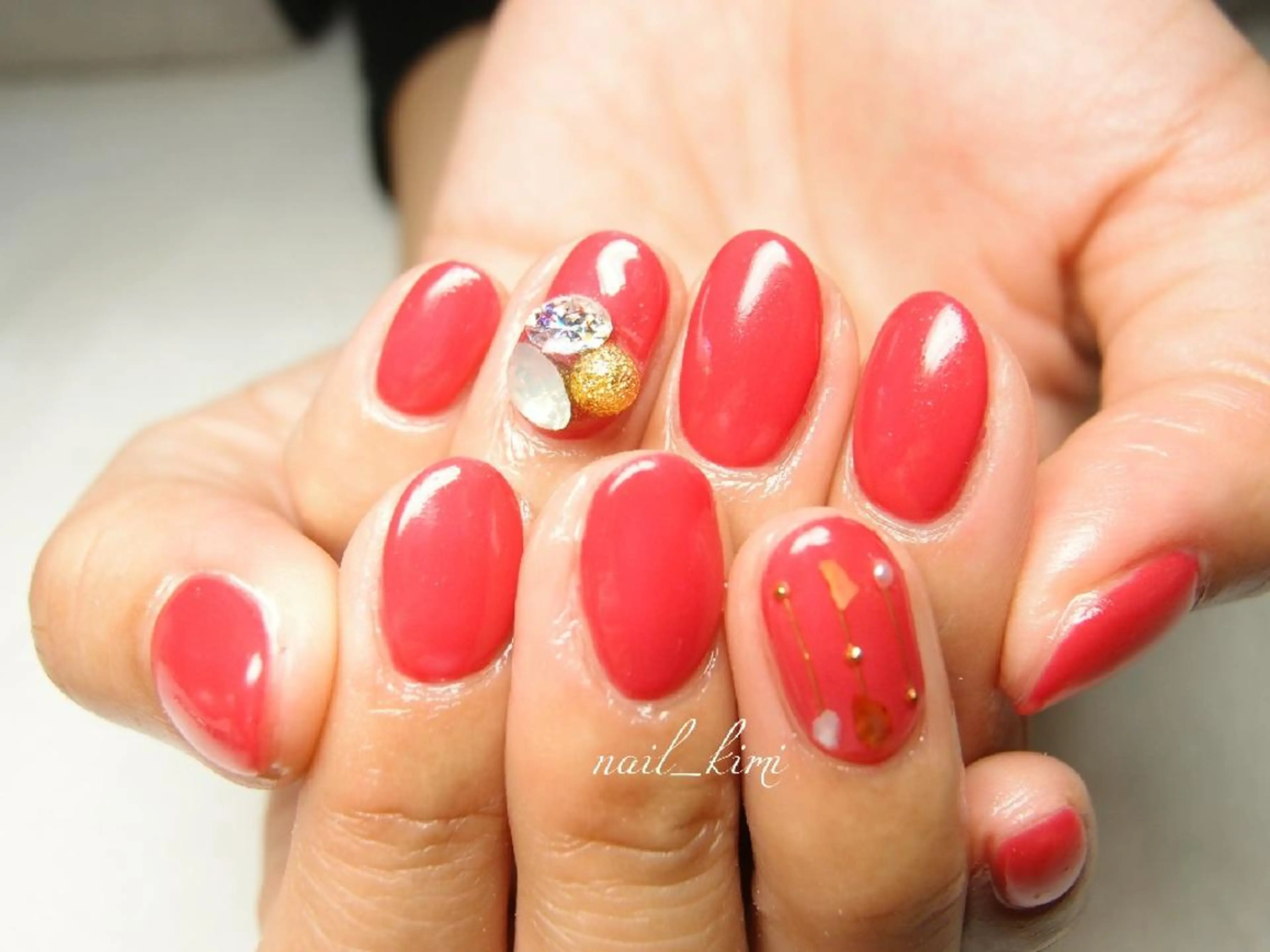 ネイル ワンカラーネイル ConneQt所属・ETHOSENSE. kimikaのネイルデザイン