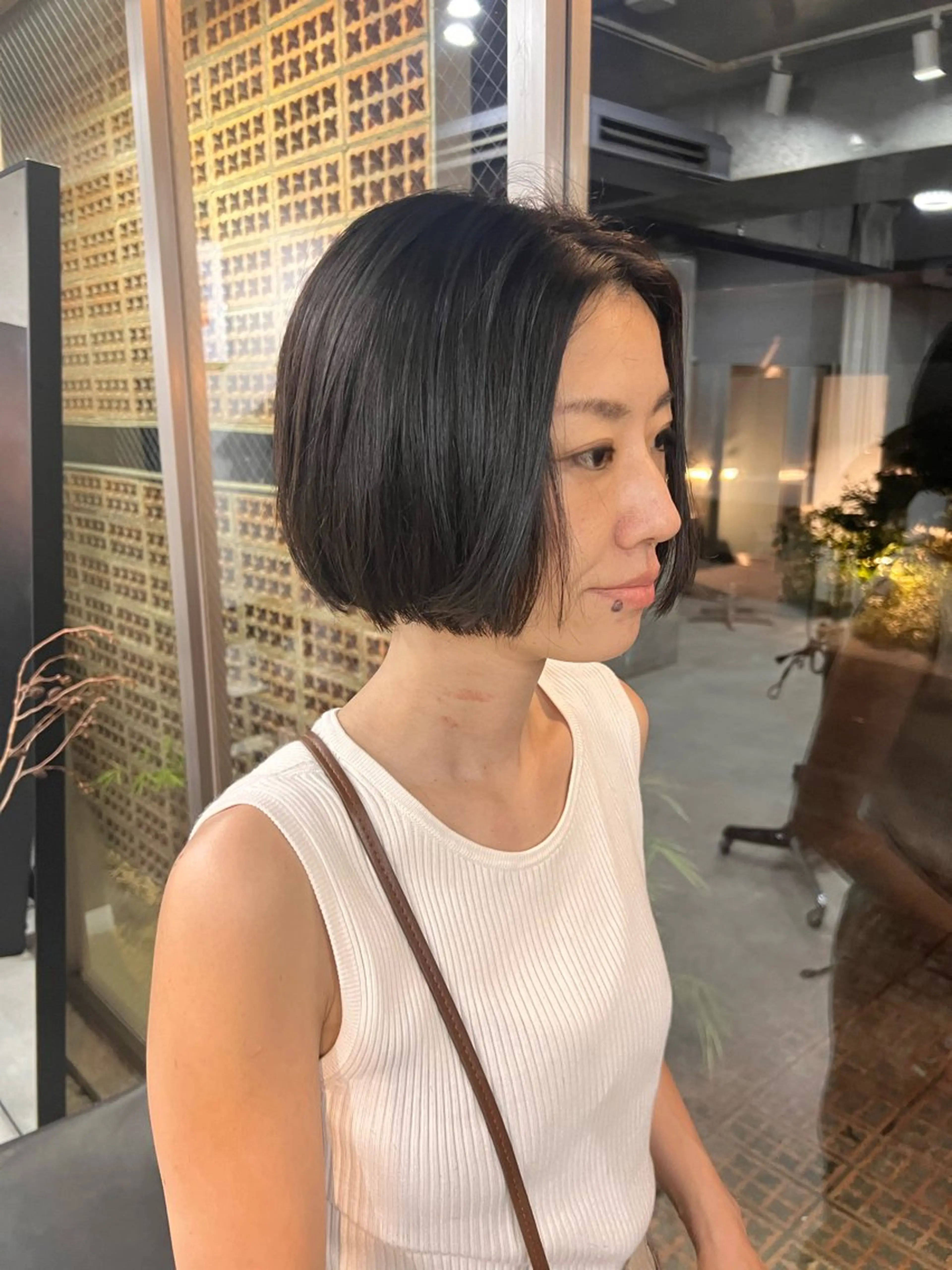 レイヤーカット/ パーマ‪/表参道のヘアスタイル