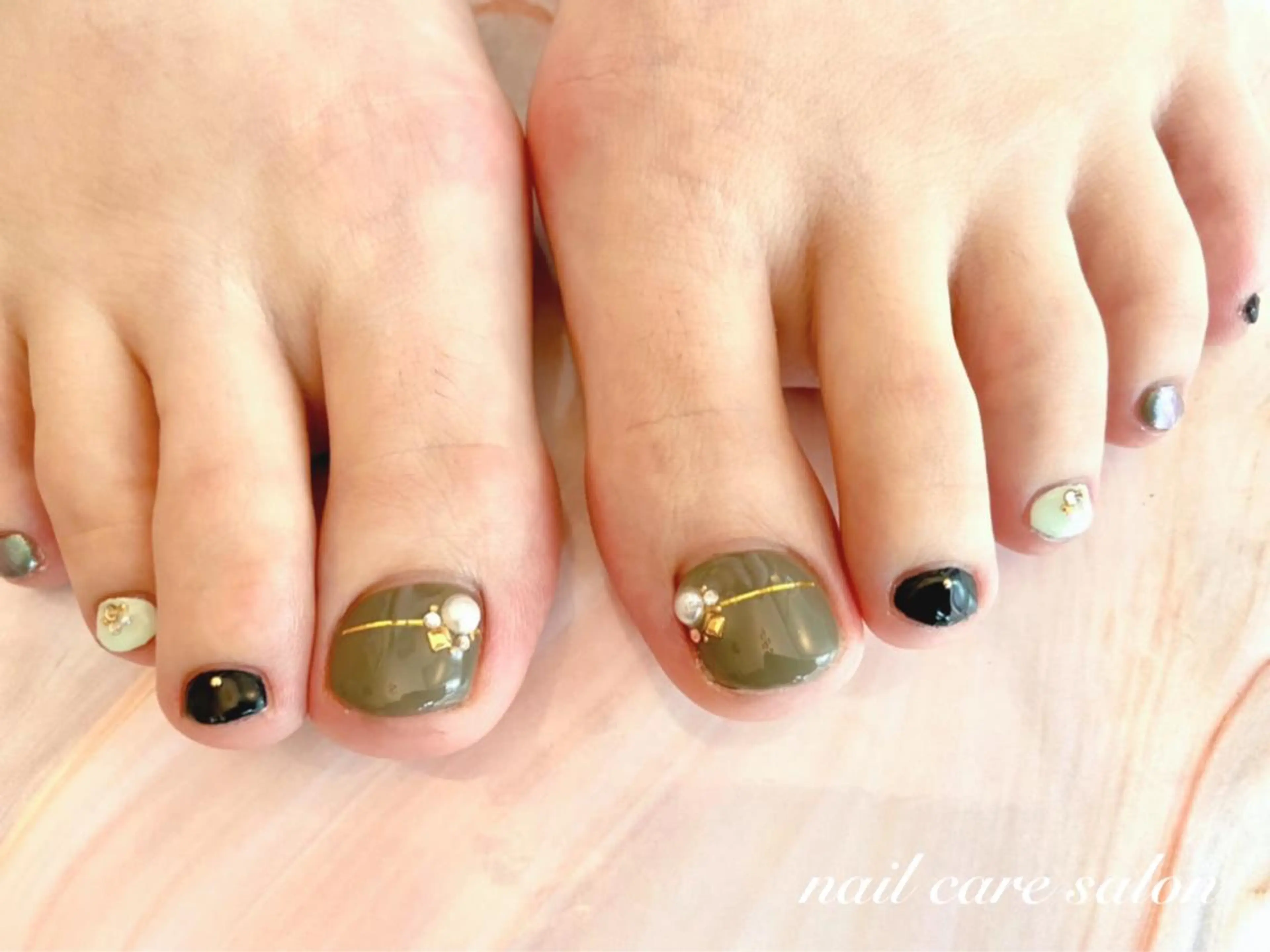 ネイル フットネイル 持ち込み ネイルケアサロン Junのネイルデザイン