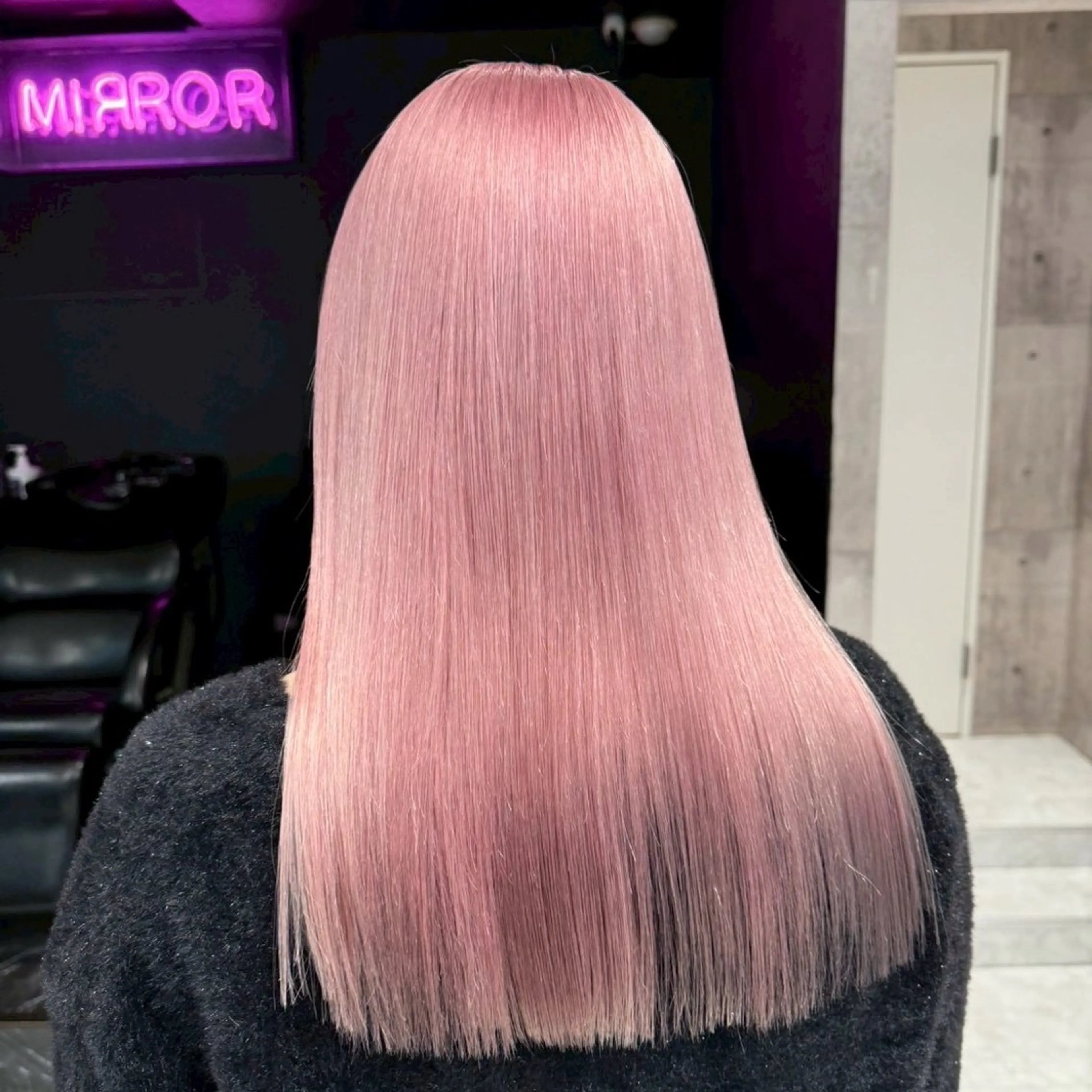 【✨️🎀愛されピンクベージュダブルカラー🎀✨️】ブリーチで作るふんわりモテカラーの写真