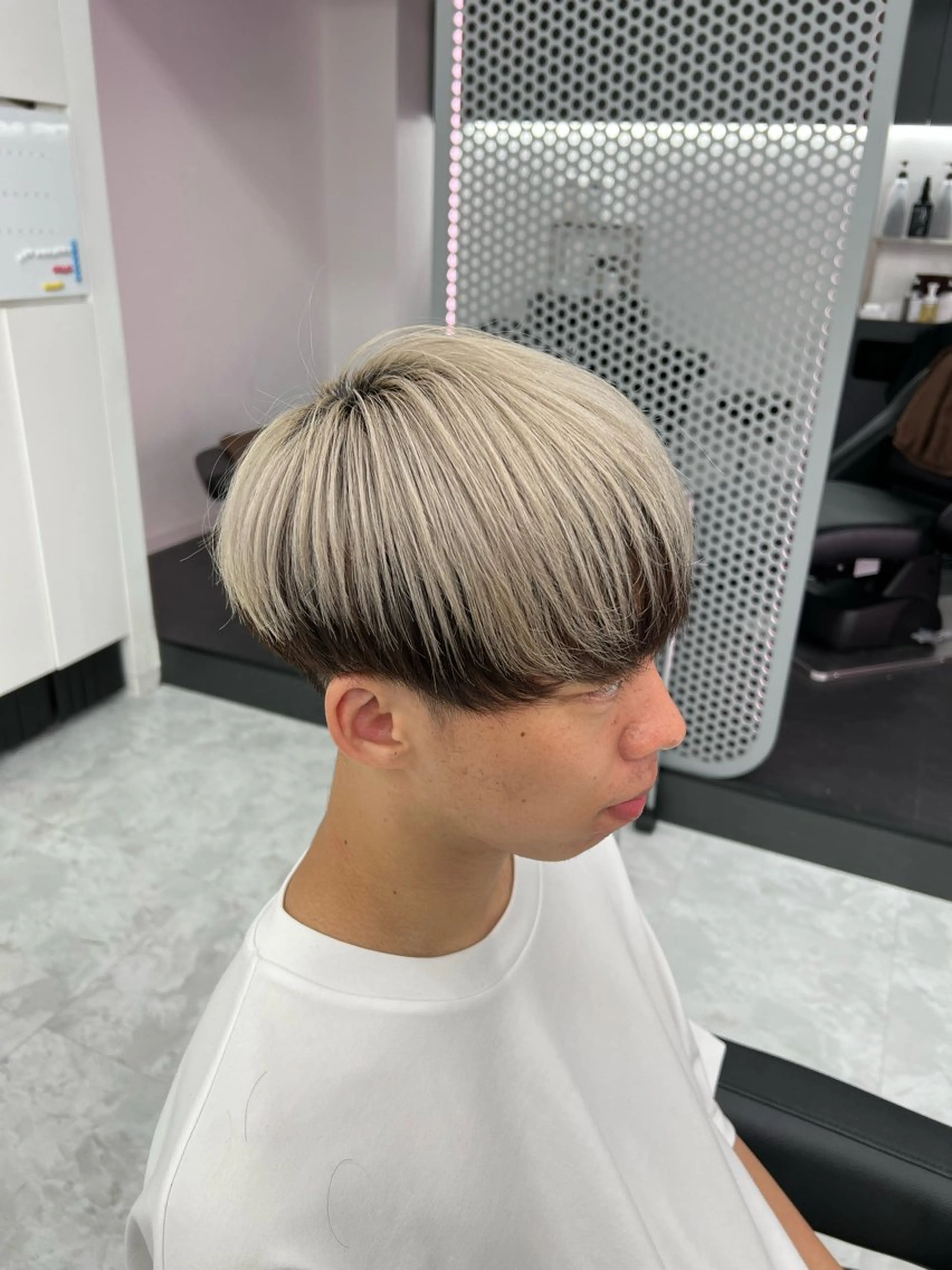 カラー ヘアアレンジ メンズ カット ヘアカラー トリートメント ヘッドスパ ヘアセット 🫧暗髪/ハイトーン 🫧RYUTA🫧のヘアスタイル