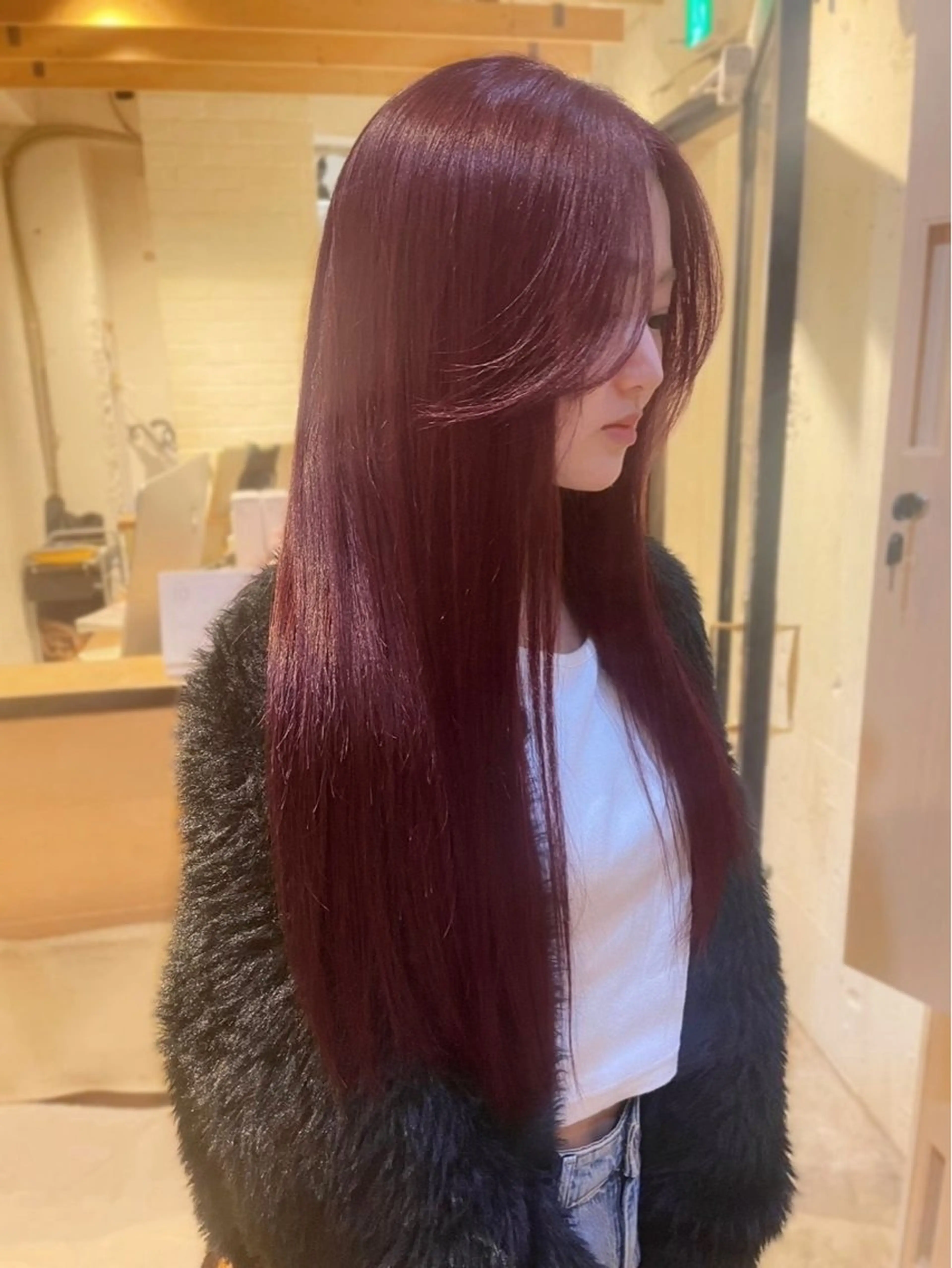 ロング カラー ヘアカラー トリートメント hisano / ハイトーン･透明感のヘアスタイル