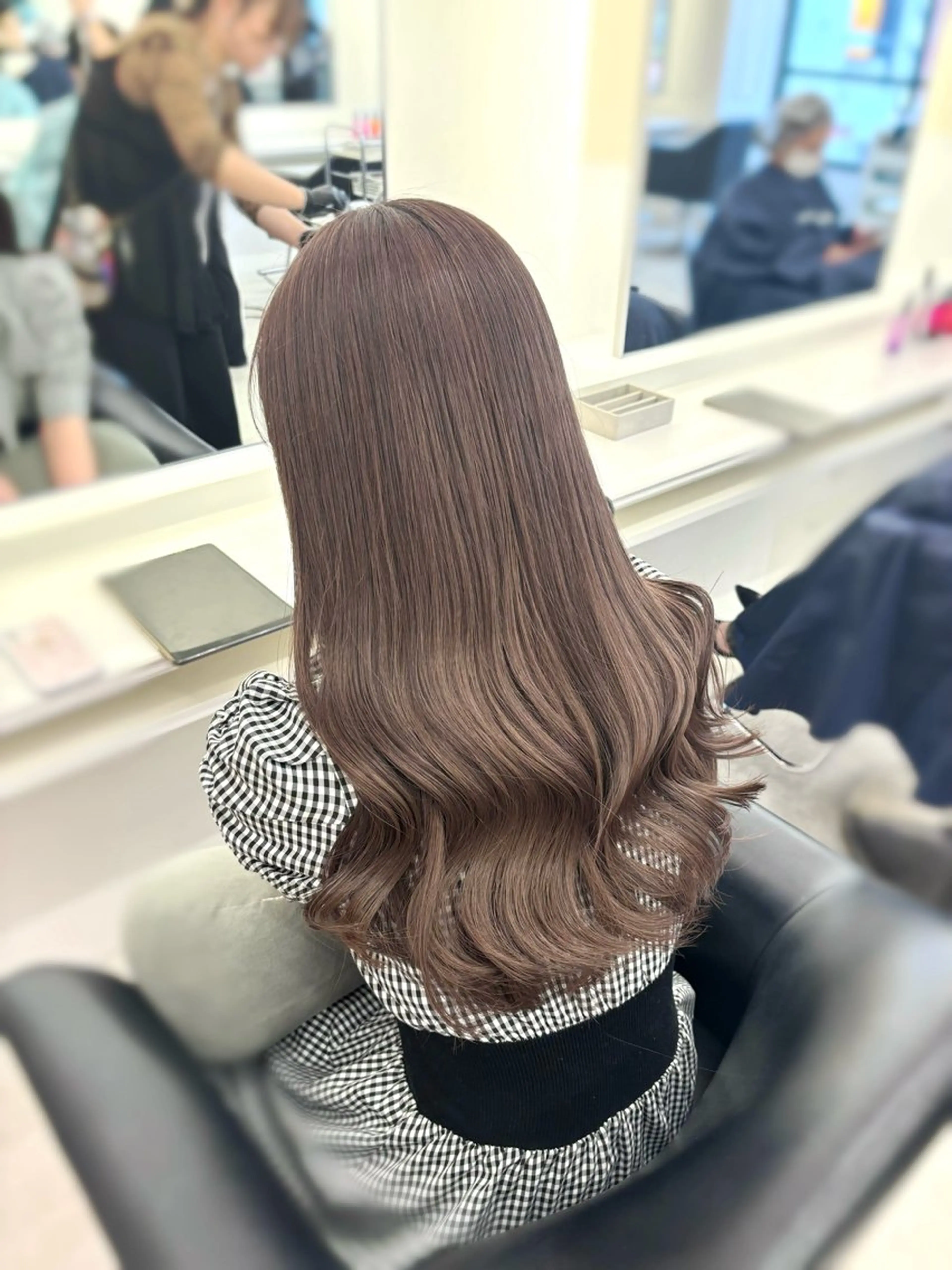 ロング カラー ヘアカラー parvemix平野 真央🎀💞のヘアスタイル