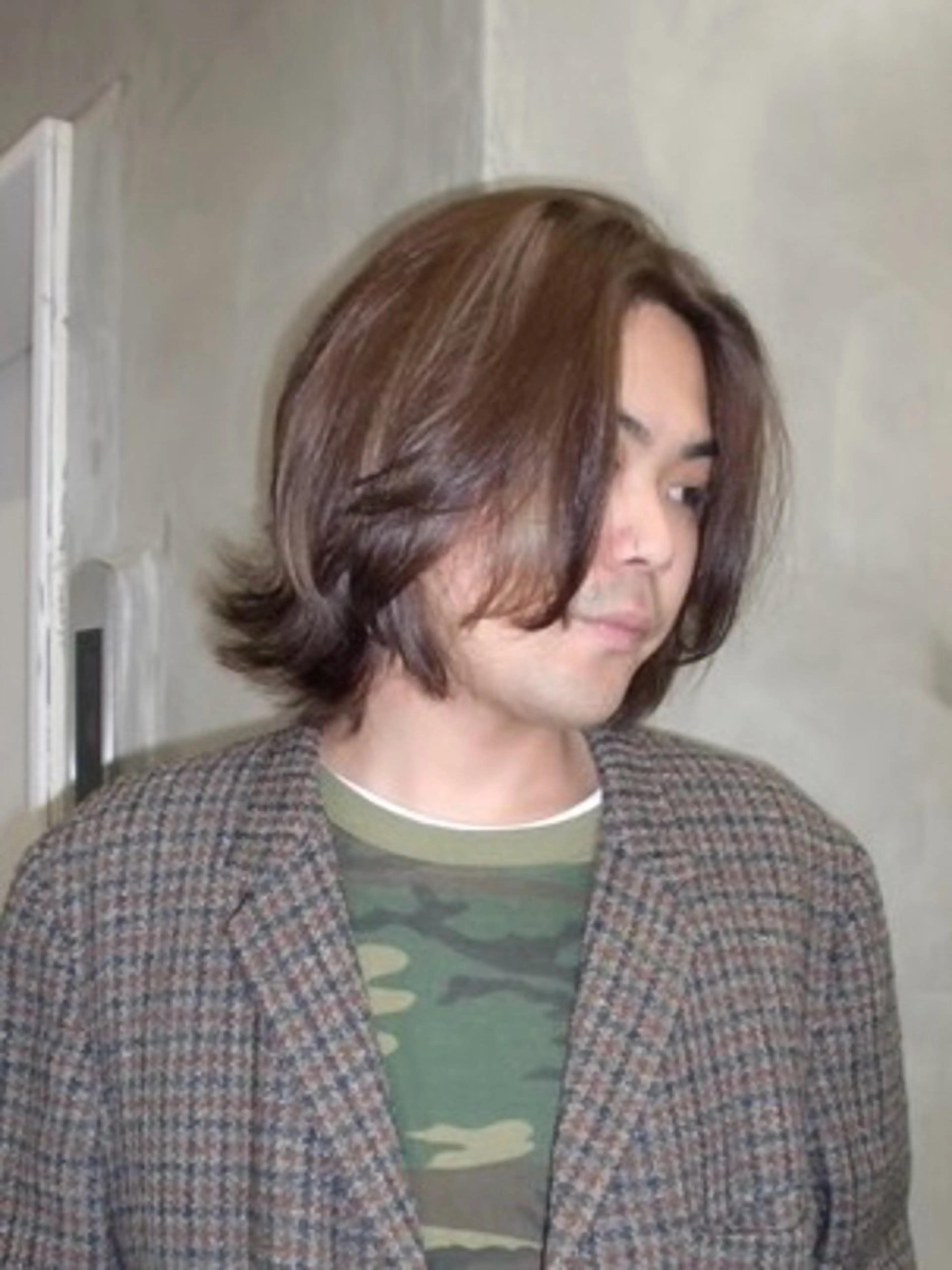 セミロング メンズ メンズカット パーマ[佐橋]のヘアスタイル