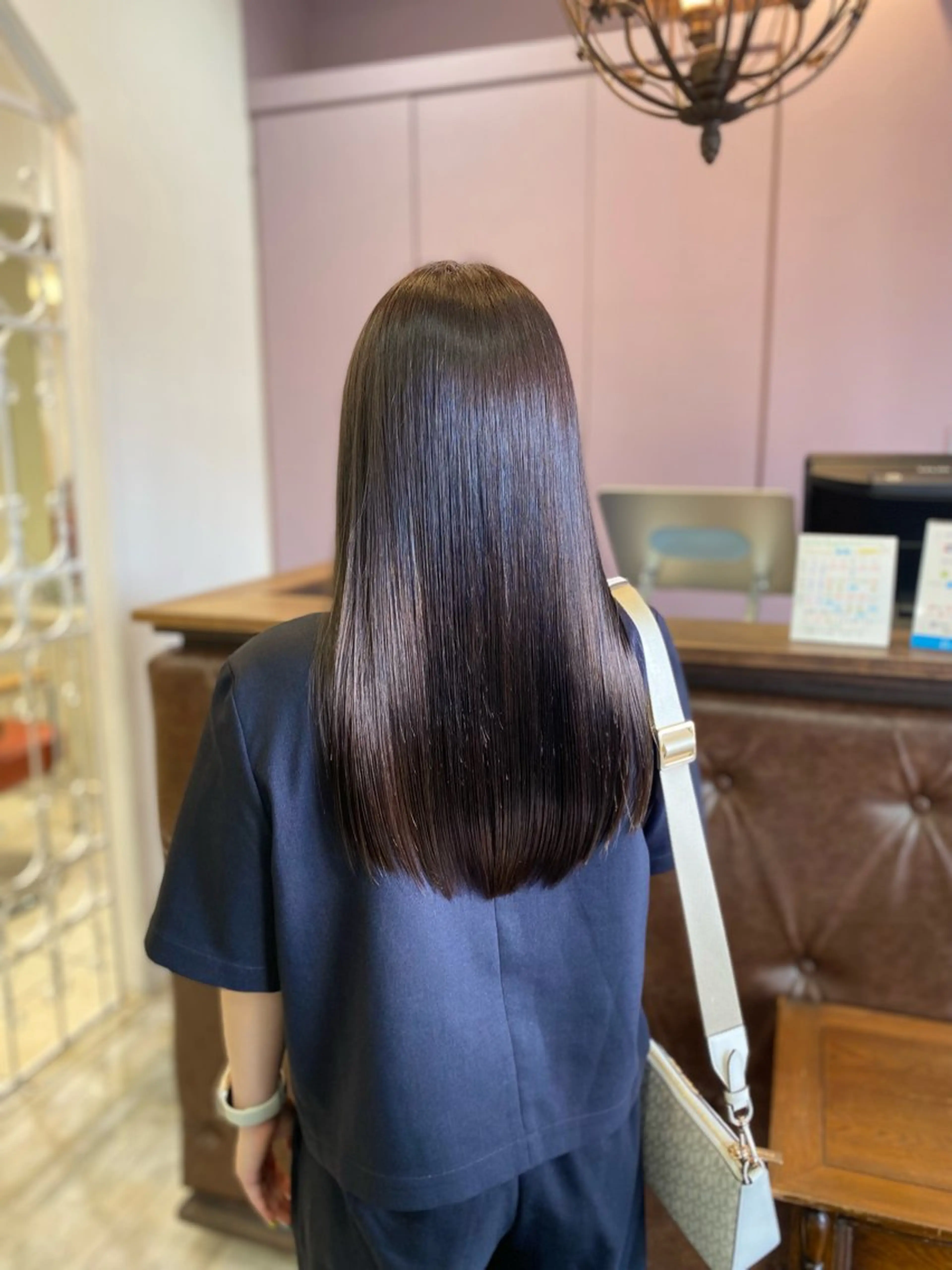 ロング 髪質改善 縮毛矯正 ウルフ/レイヤー /パーマ　ナユタのヘアスタイル