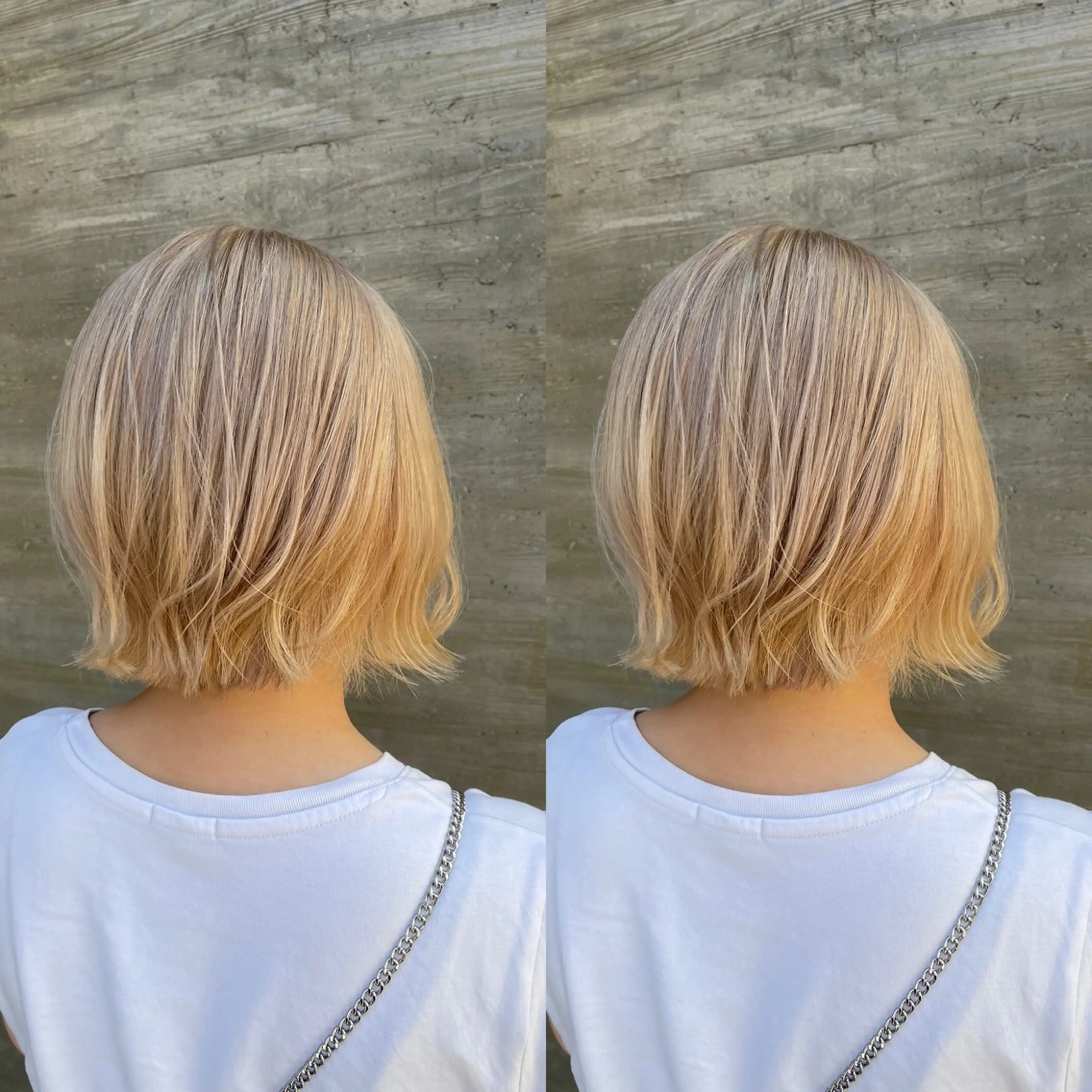 🫶カット＋ケアブリーチ＋カラーの写真