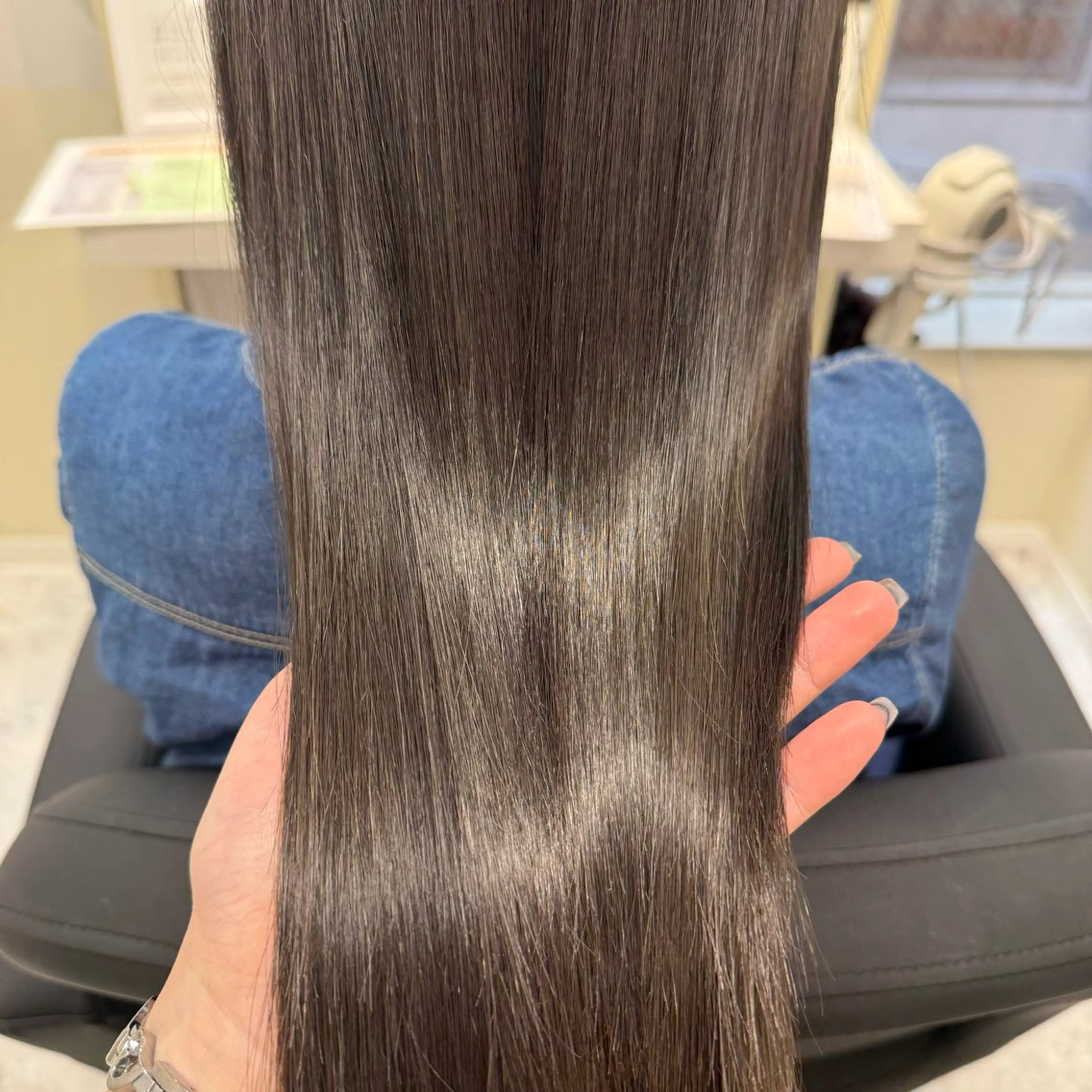 ロング カラー 髪質改善 トリートメント 半個室サロン/透明感 /艶髪♡岸上 温♡のヘアスタイル
