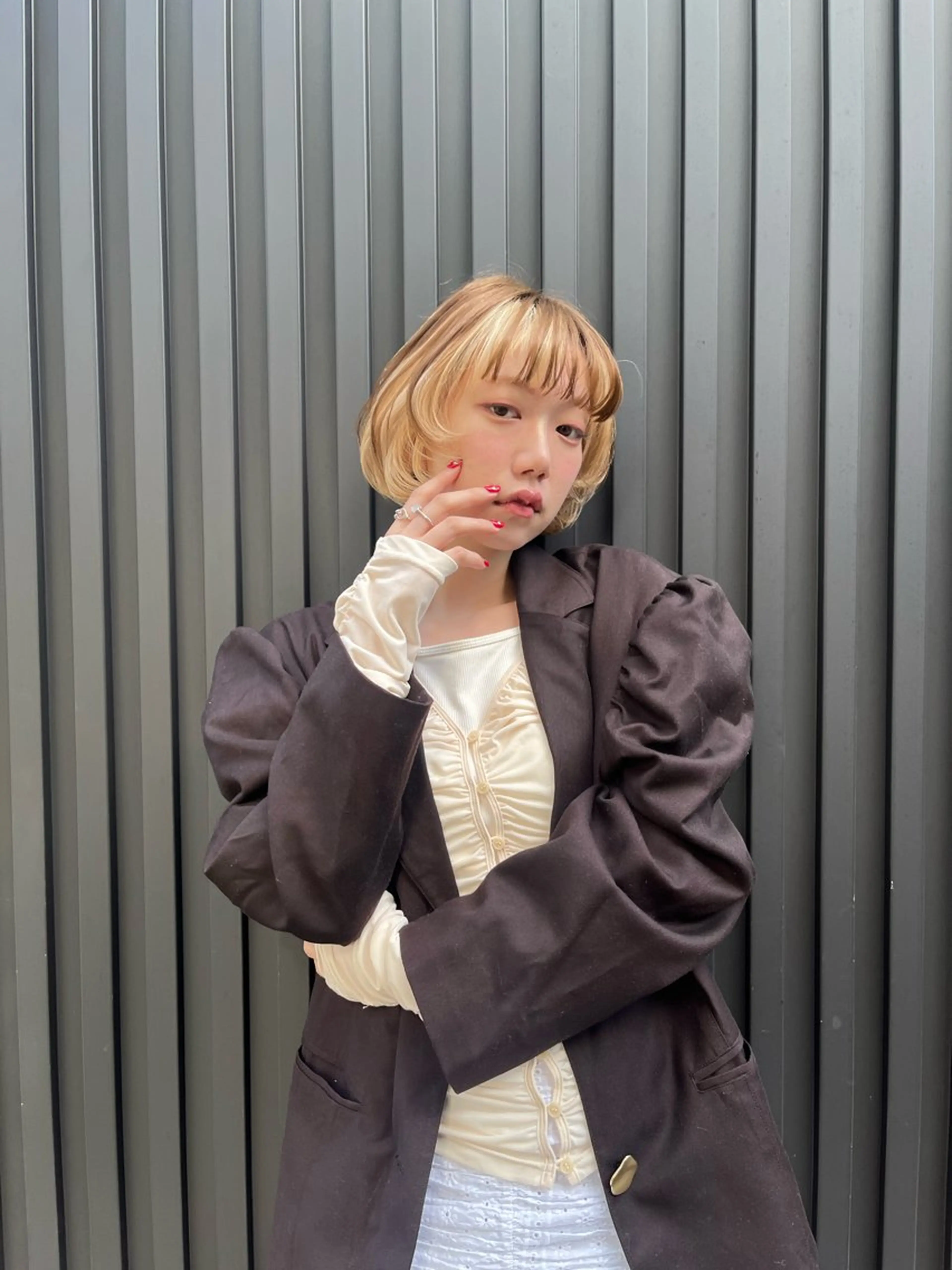 ショート 坂下 七星のヘアスタイル