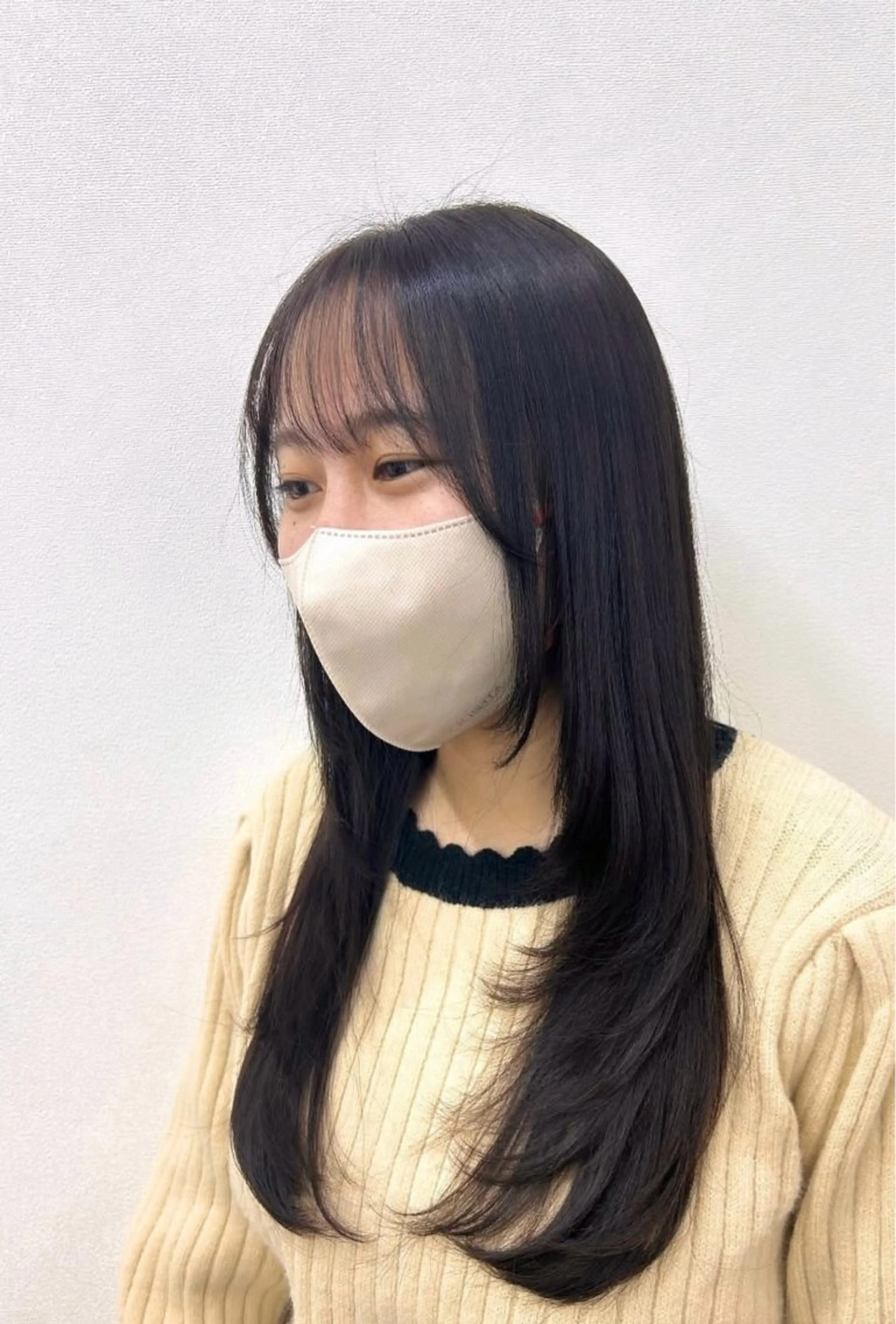 【手触り最高◎】プレミアム艶カラー＋トリートメントの写真