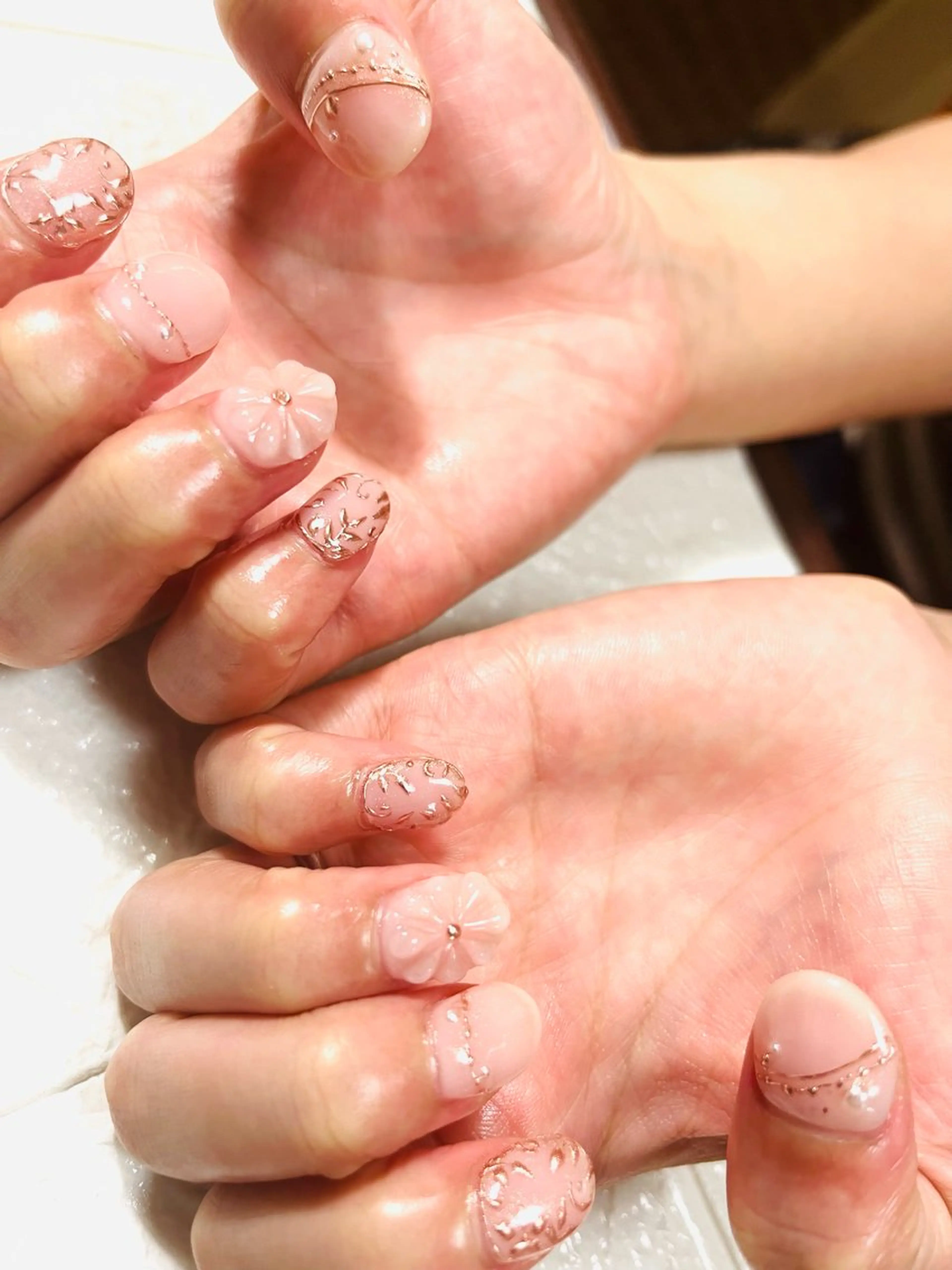 ネイル ハンドネイル ハンドケア 安藤 Charlotteのネイルデザイン