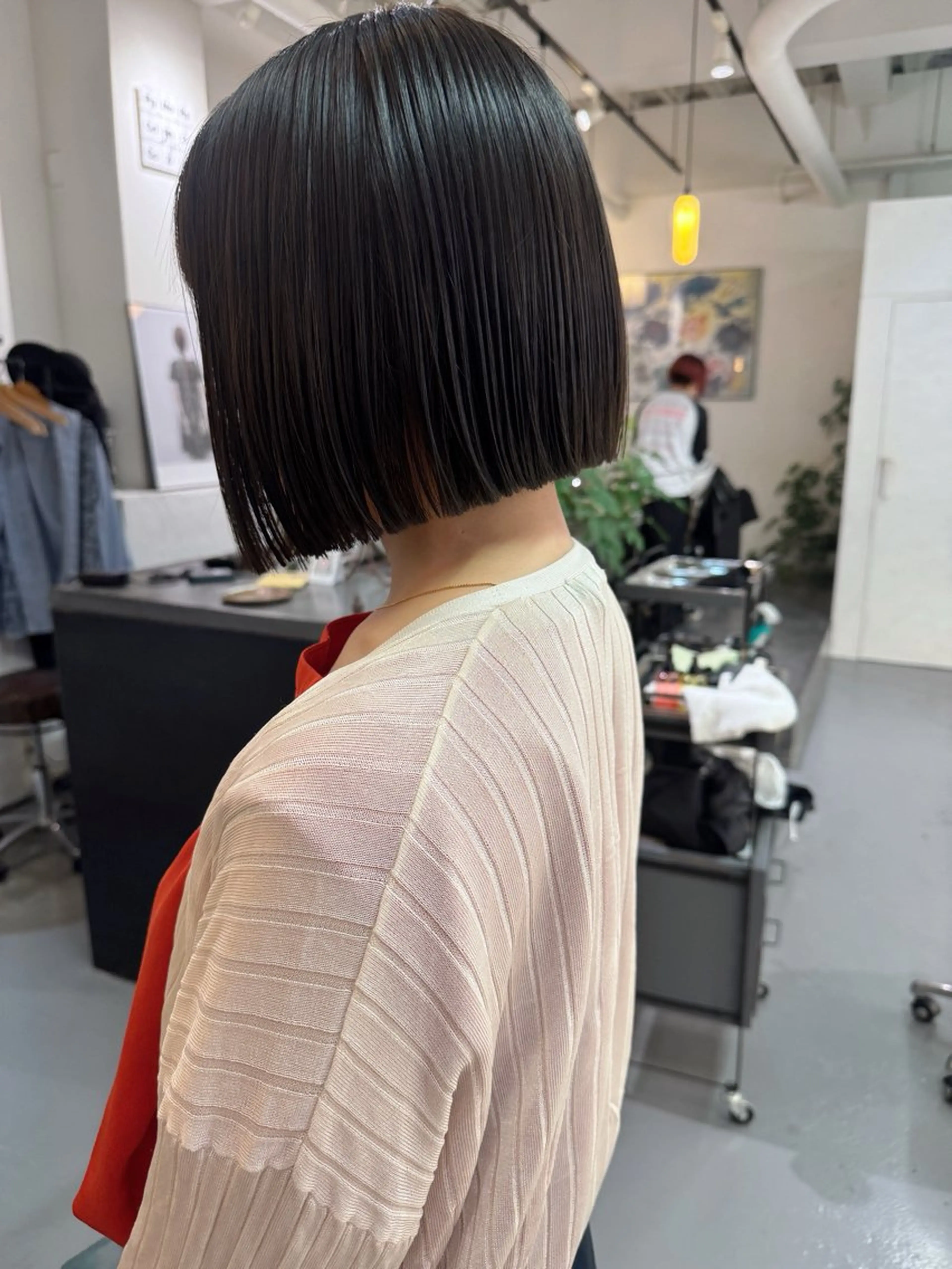 ショート カラー ボブ カット 縮毛矯正 トリートメント ooit所属・ooit 【オーイット】のヘアスタイル