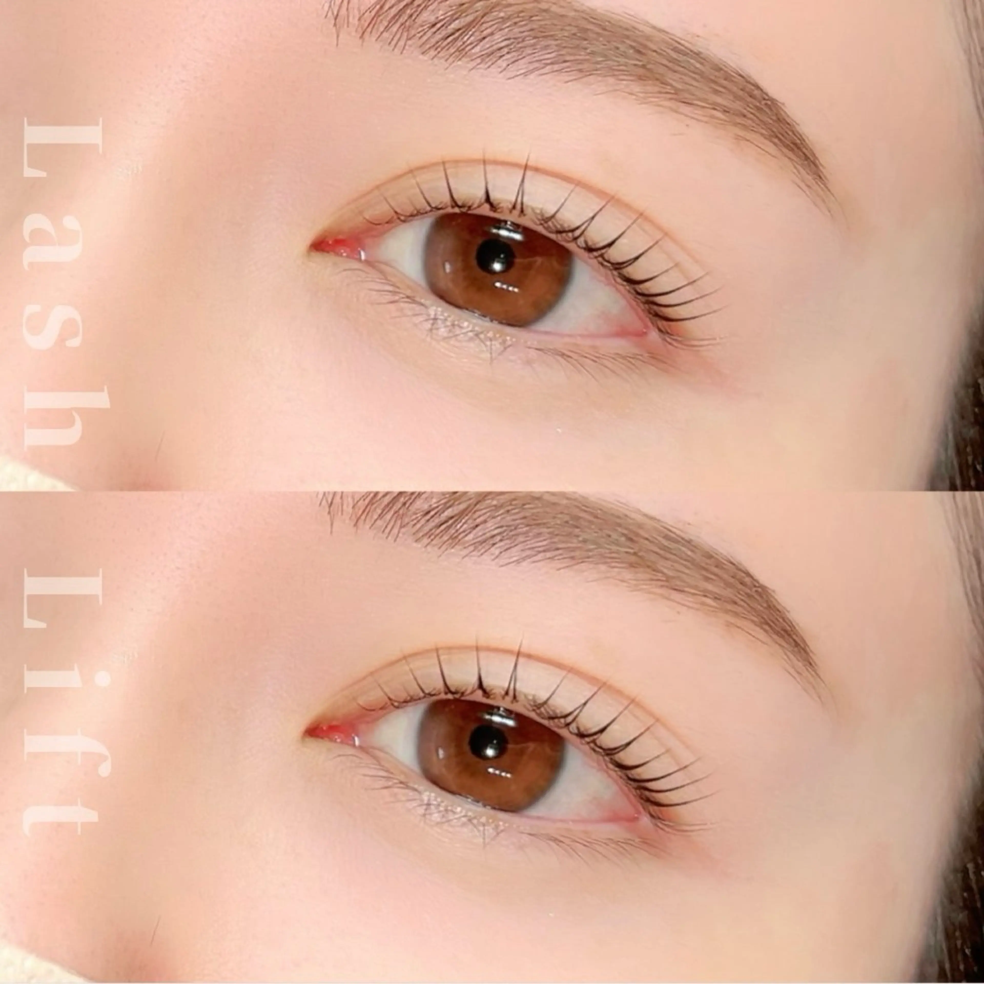 最新まつ毛パーマパリジェンヌラッシュリフト　上のみの写真