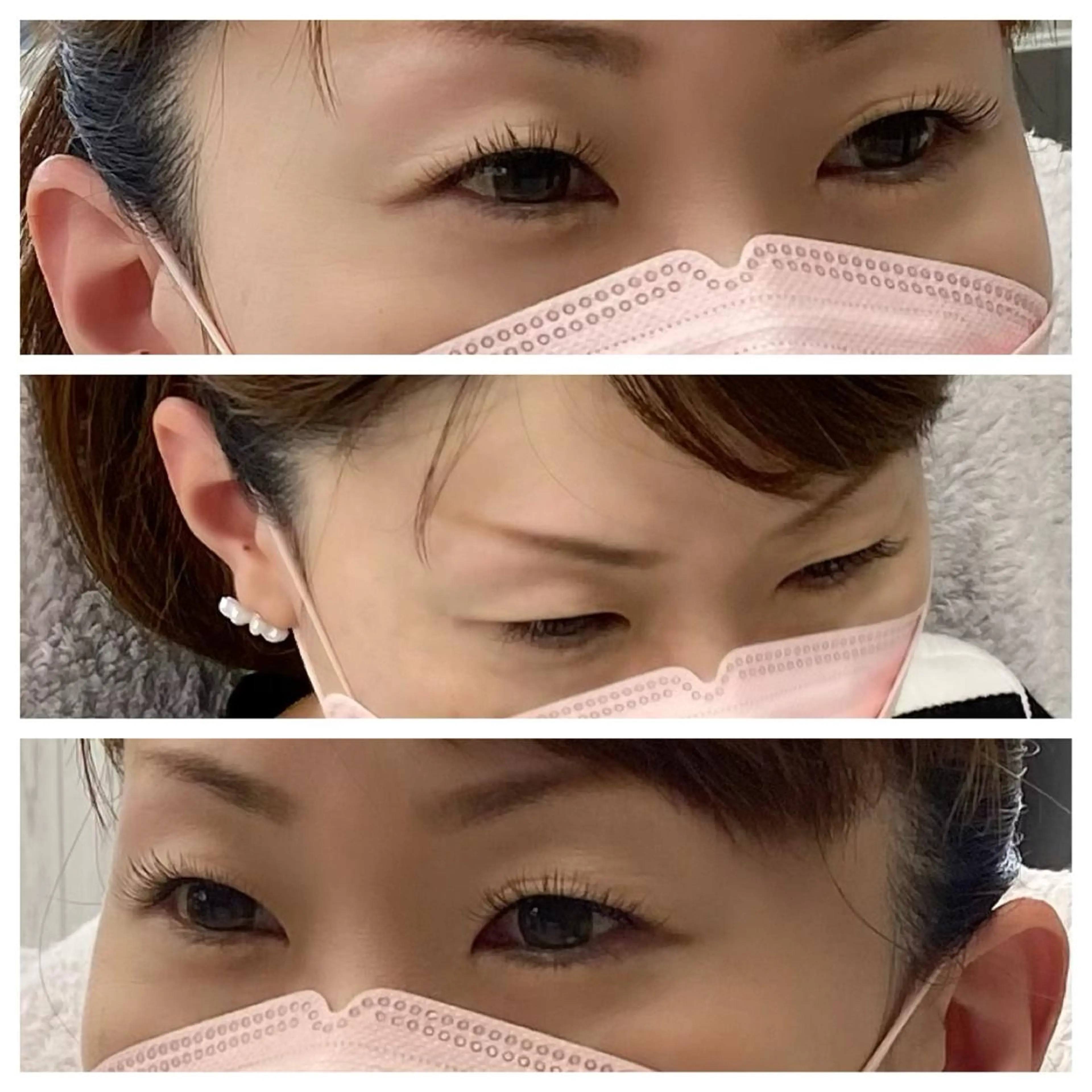 マツエク・マツパ Cカール キュート フラットラッシュ ma-pa所属・ma-pa eye＆hairのマツエク・マツパデザイン