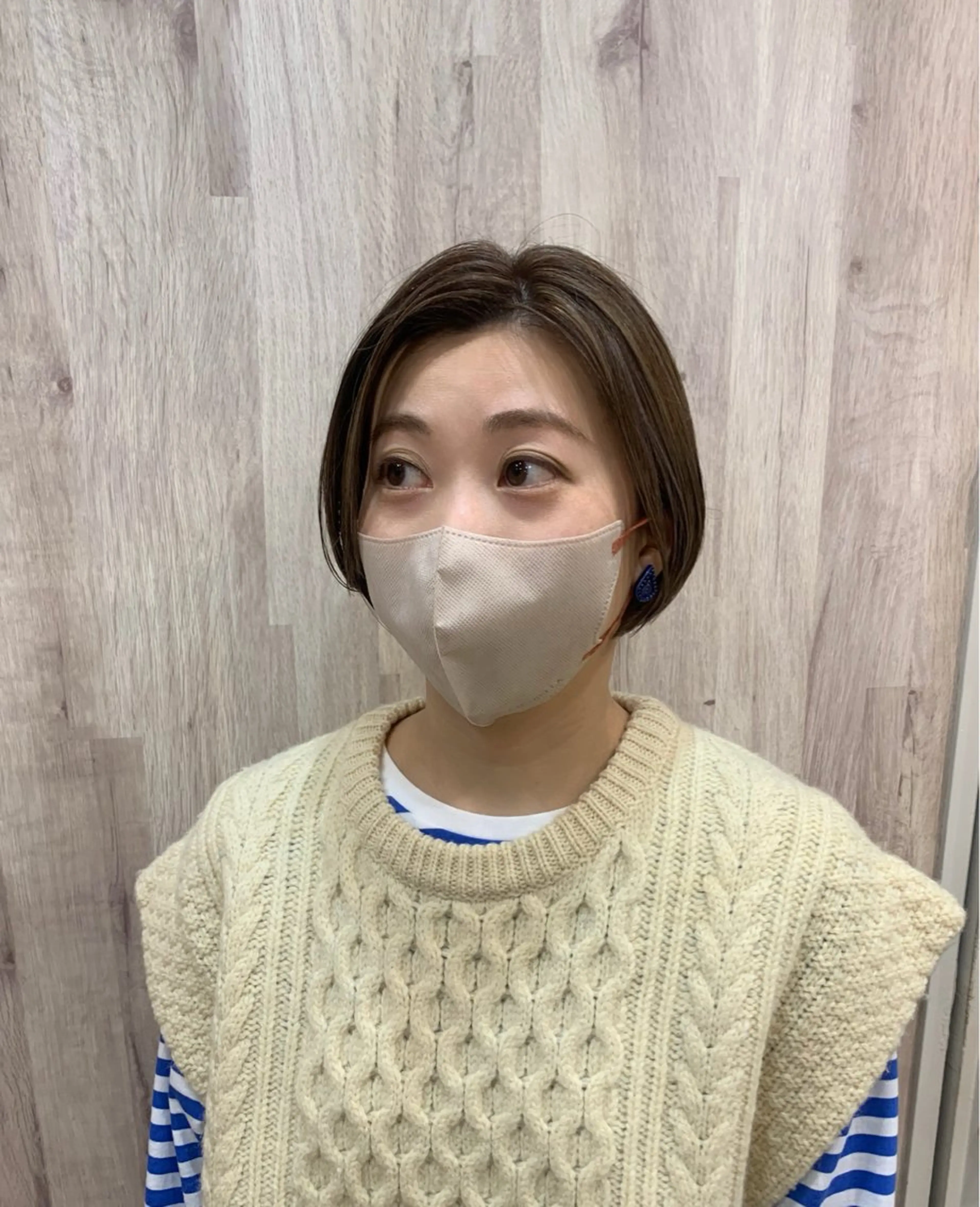 カラー 竹村 恵功代のヘアスタイル