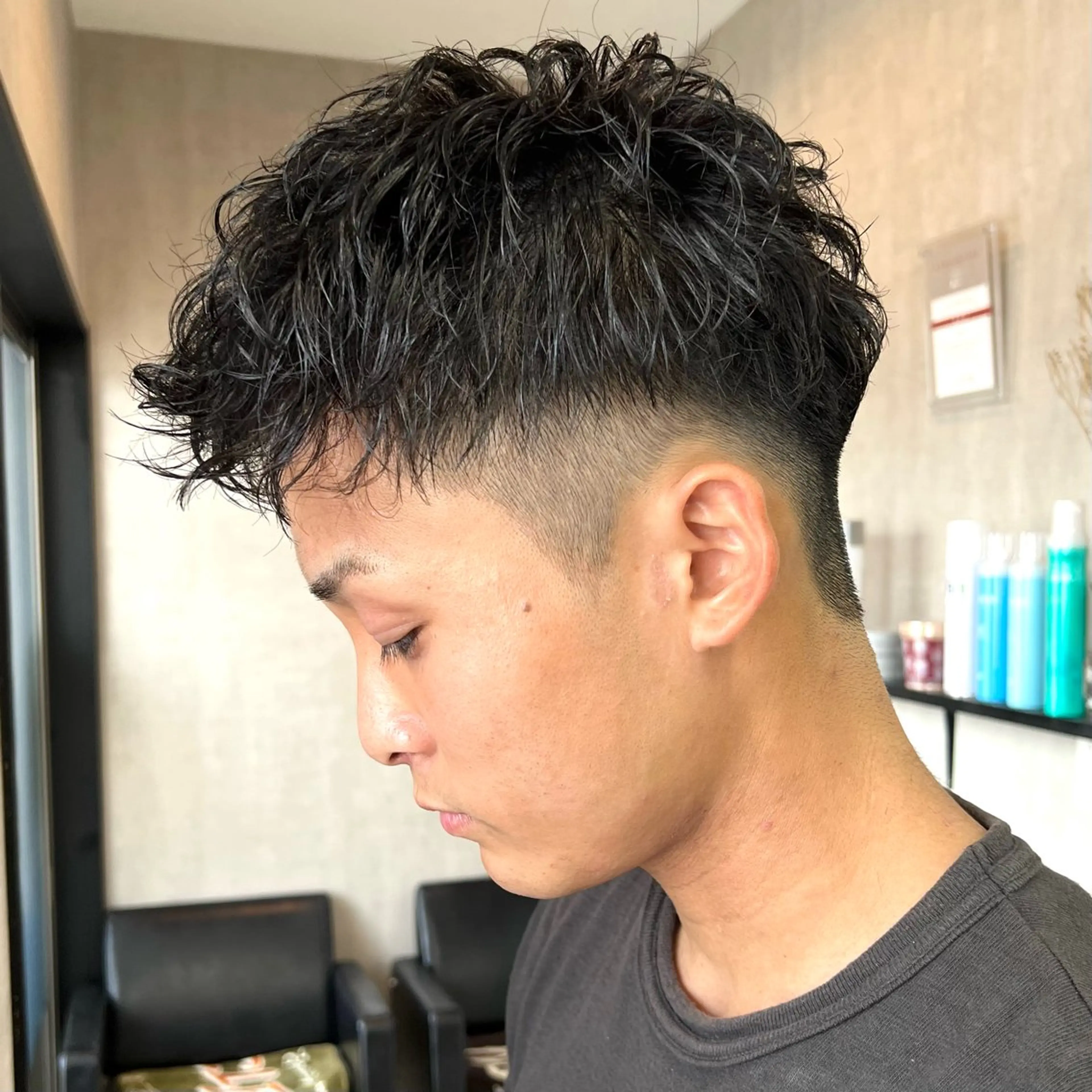 パーマ メンズ カット パーマ 💡似合わせのプロ 💡takutoのヘアスタイル