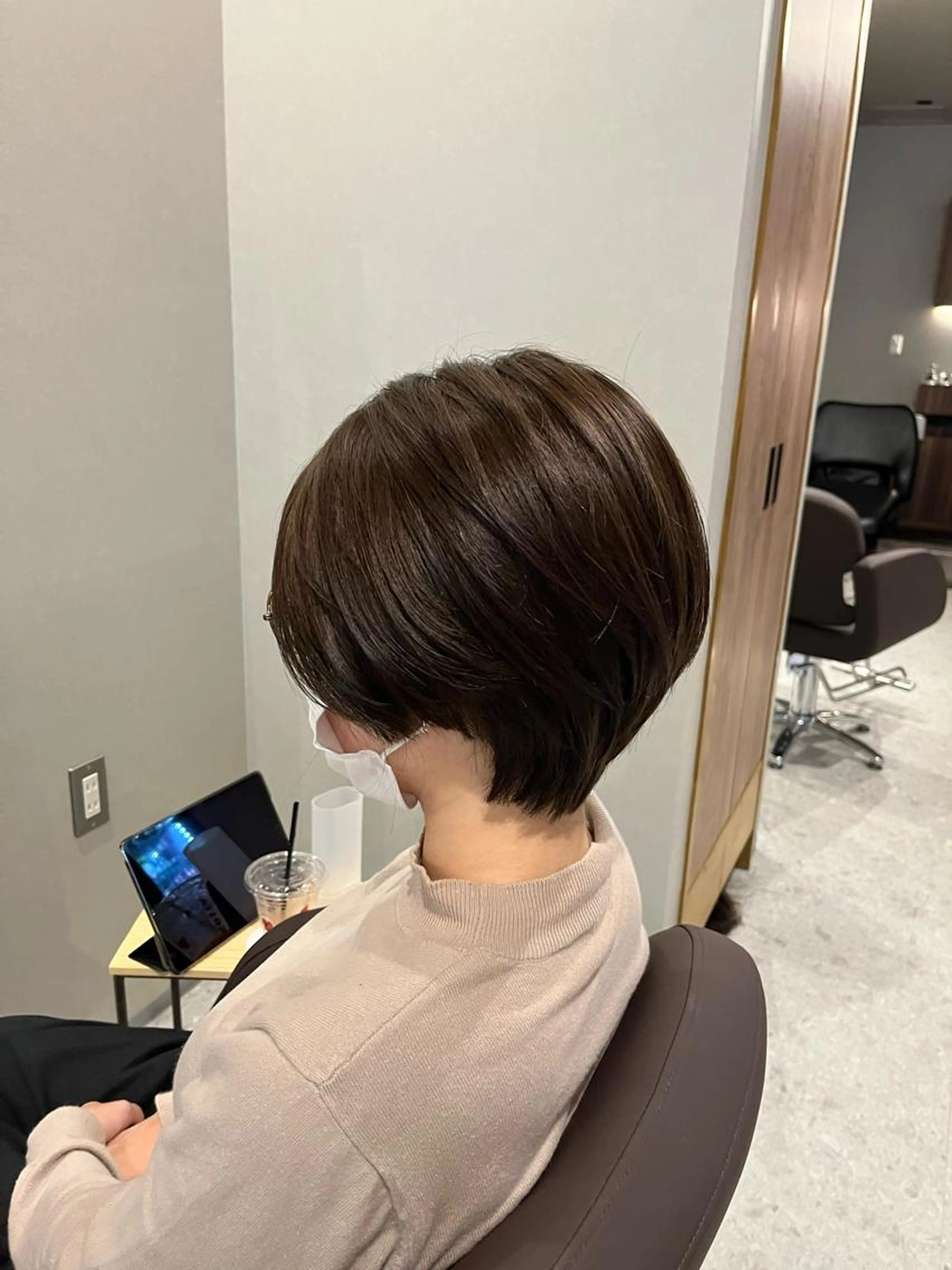 カット＋カラー（白髪染め可）＋うる艶トリートメントの写真