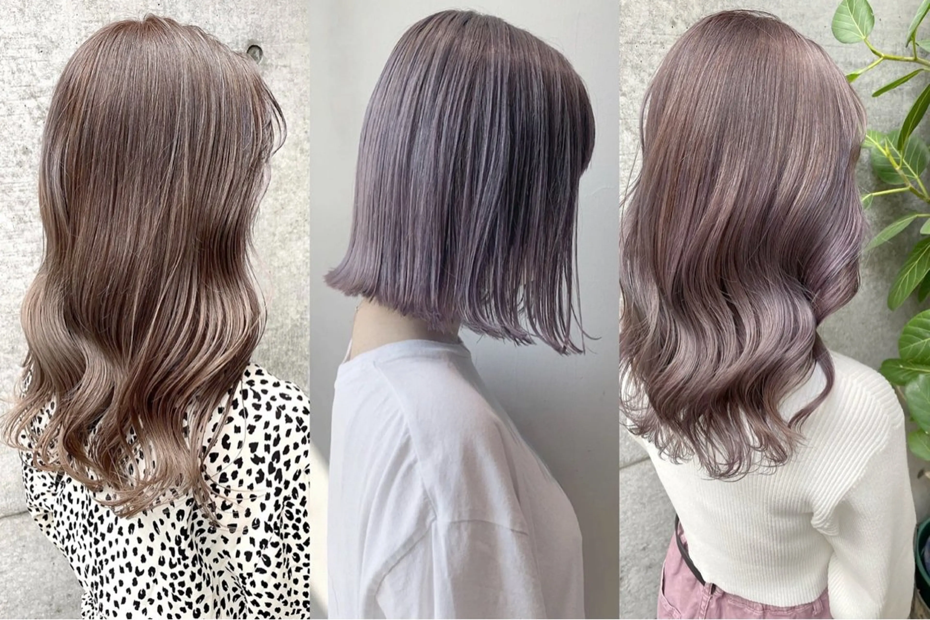 ミディアム カラー ブリーチ 透明感カラー モテ髪クリエイター 【成田修平】のヘアスタイル