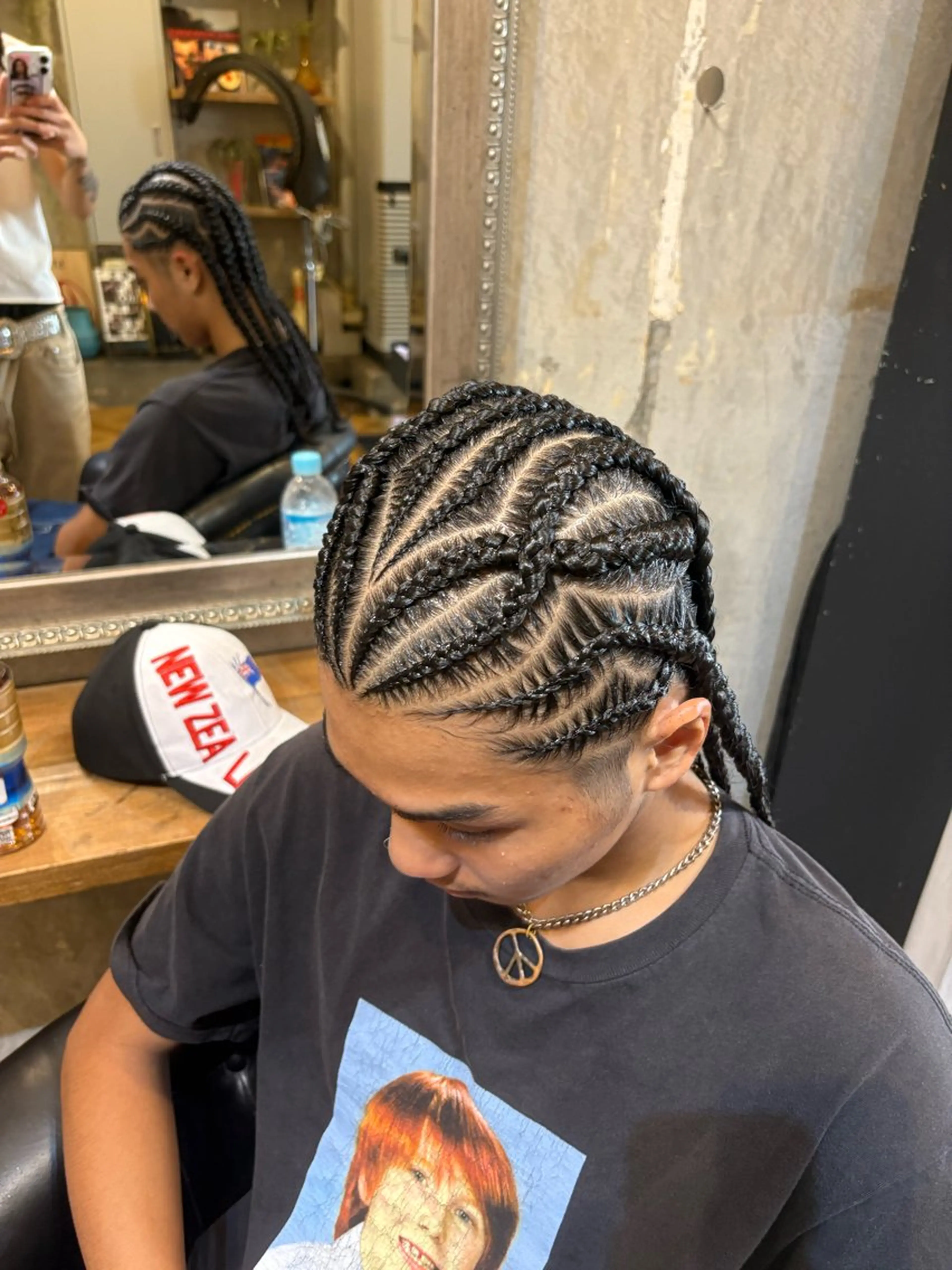 ヘアアレンジ コーンロウ/ ブレイズ 大田竜也のヘアスタイル