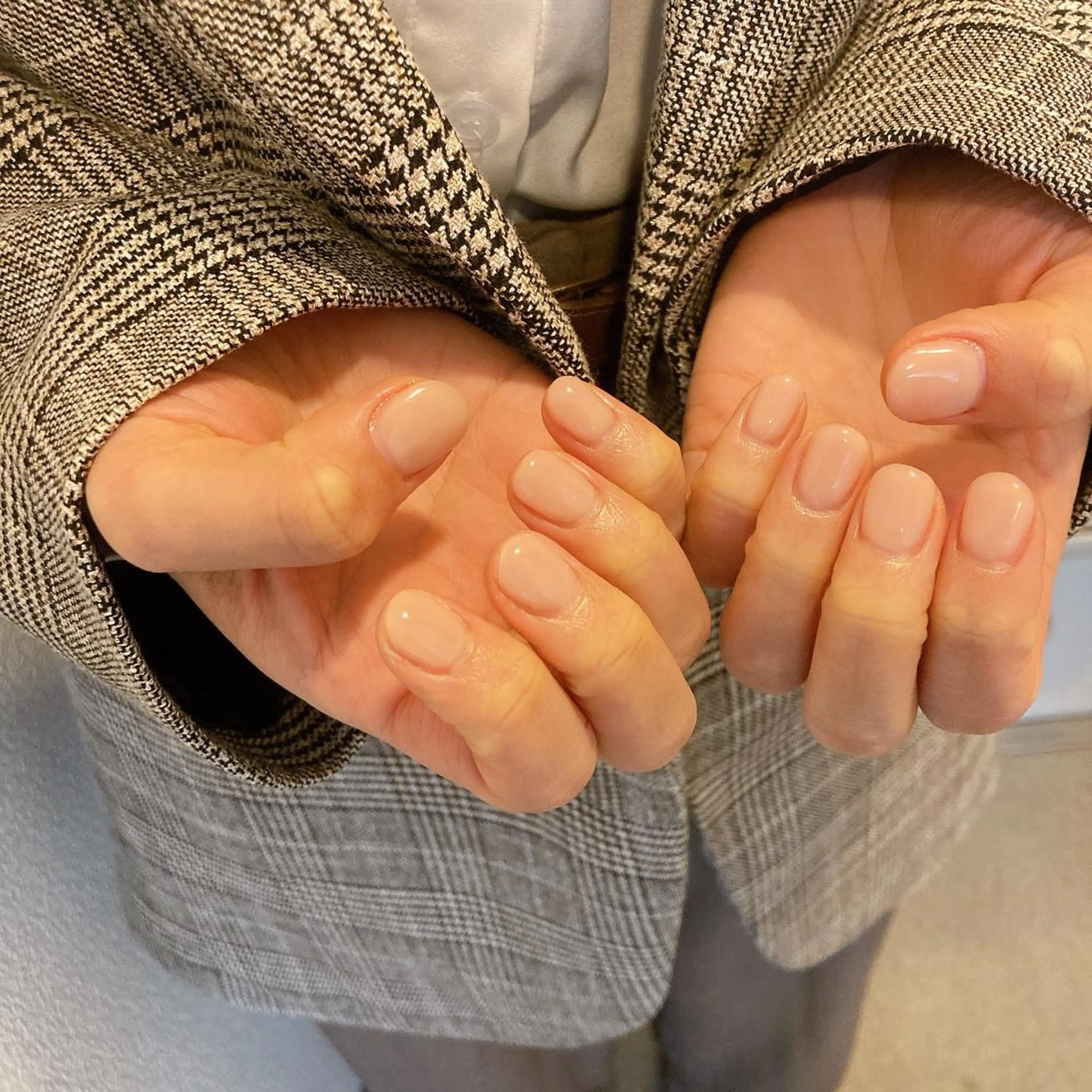 ネイル クリアネイル ハンドネイル Mogu nail 二子玉川のネイルデザイン