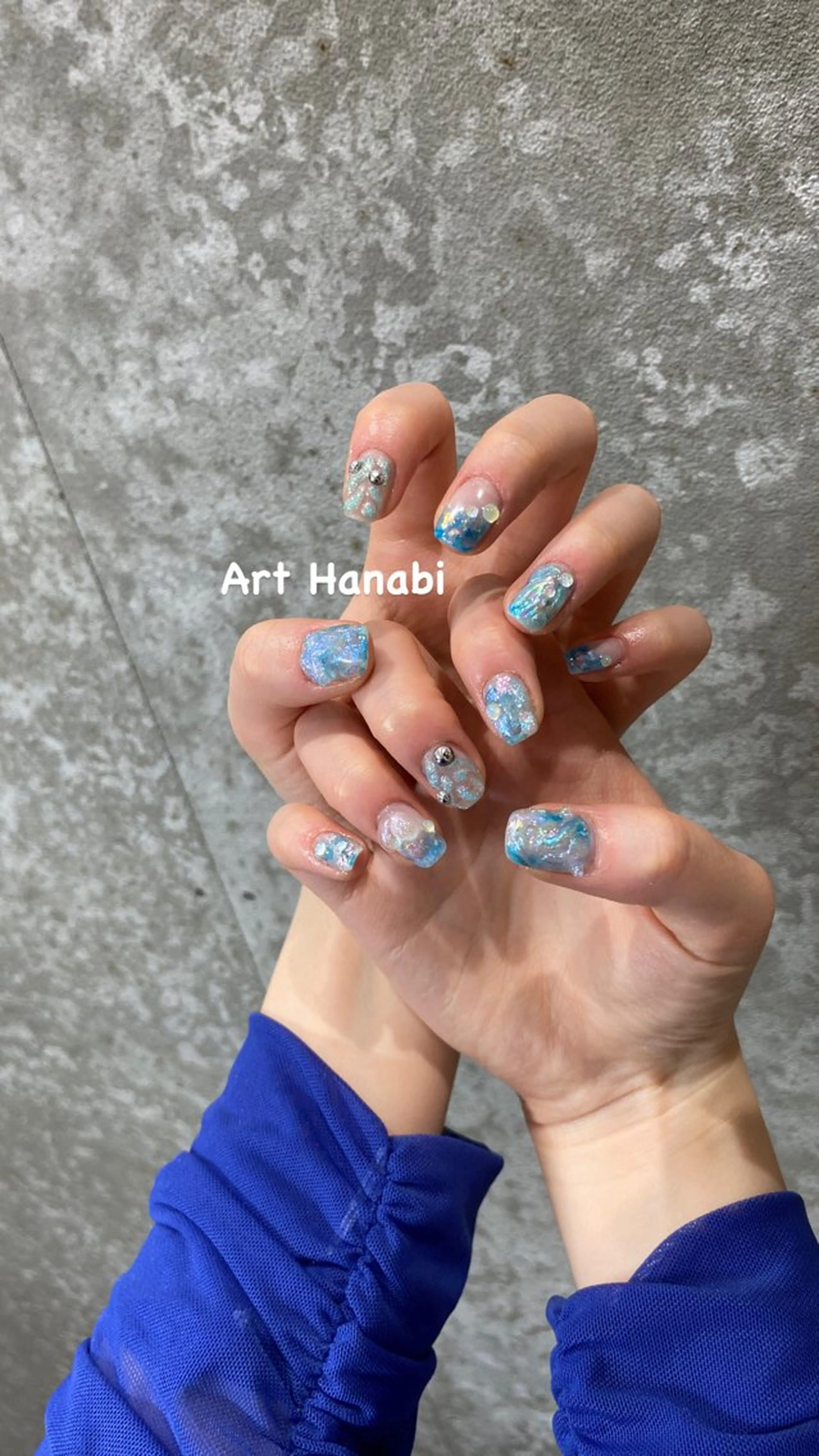 ネイル アートネイル ハンドネイル ハンドケア Art Hanabi所属・Art Hanabi ミリのネイルデザイン