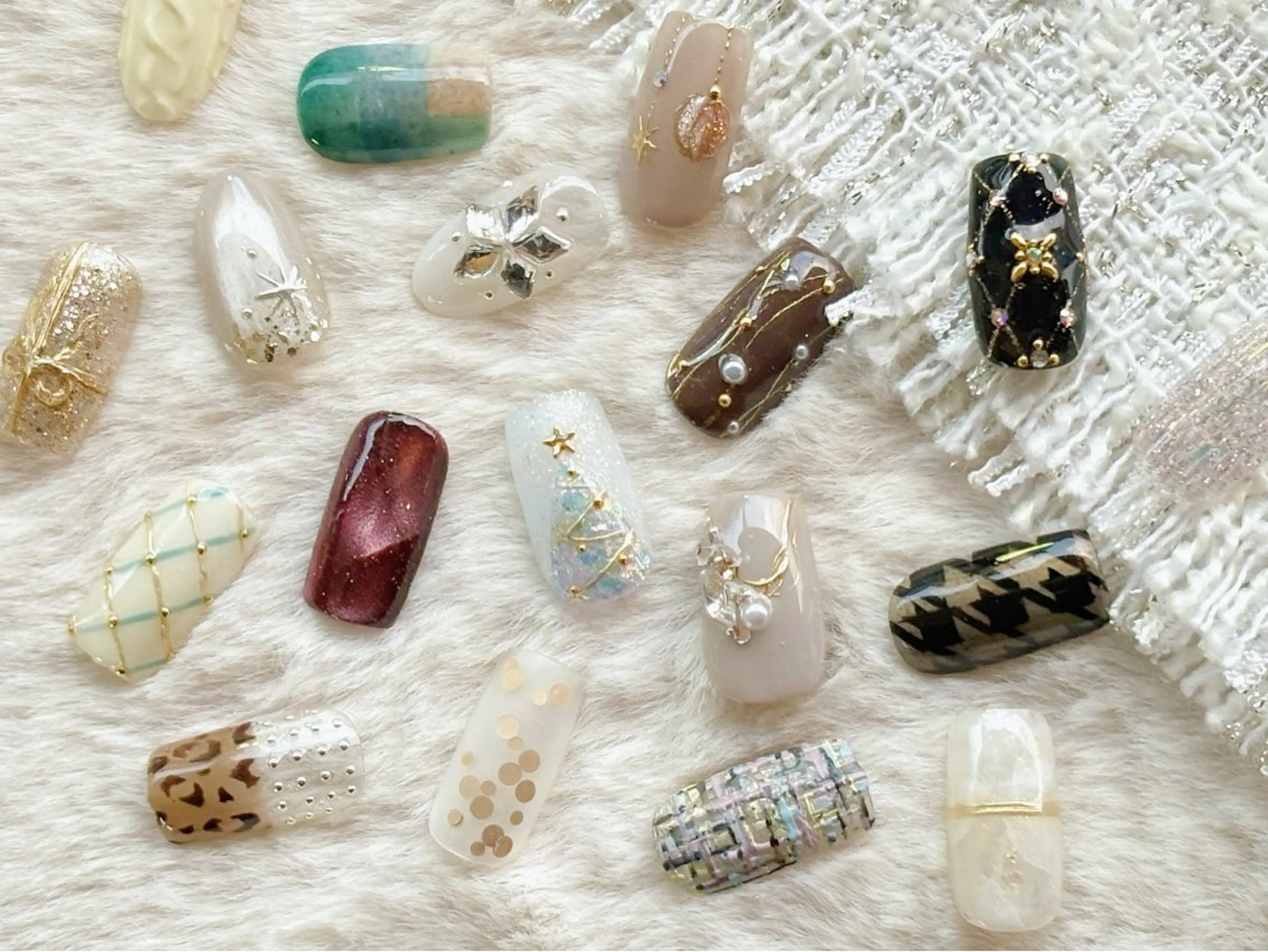 定額コース〈Standard〉ニュアンスネイル/個性派ネイル/トレンドネイル/デザイン4-6本⚠︎︎オフなしの写真