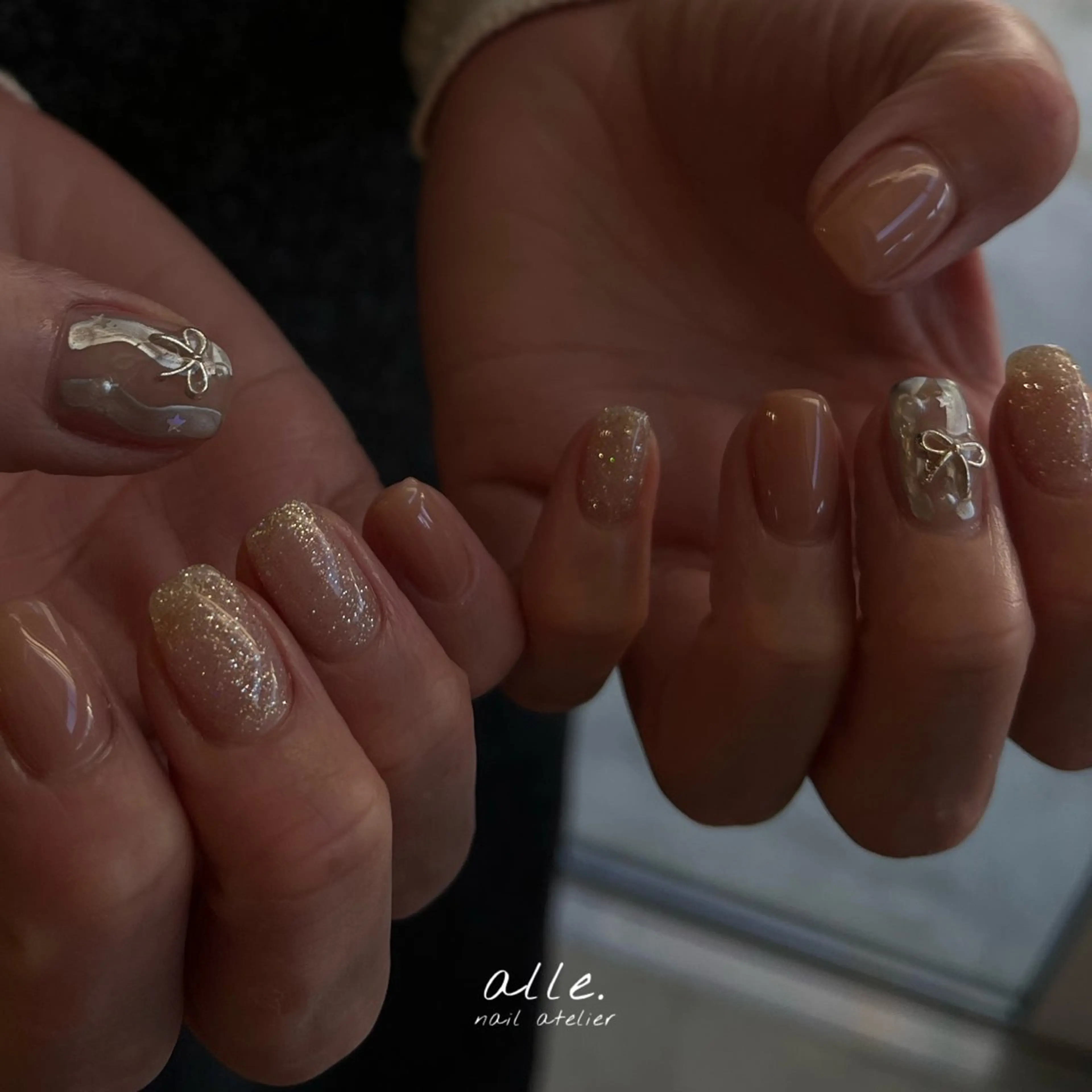 ネイル ハンドネイル atelier alle.のネイルデザイン