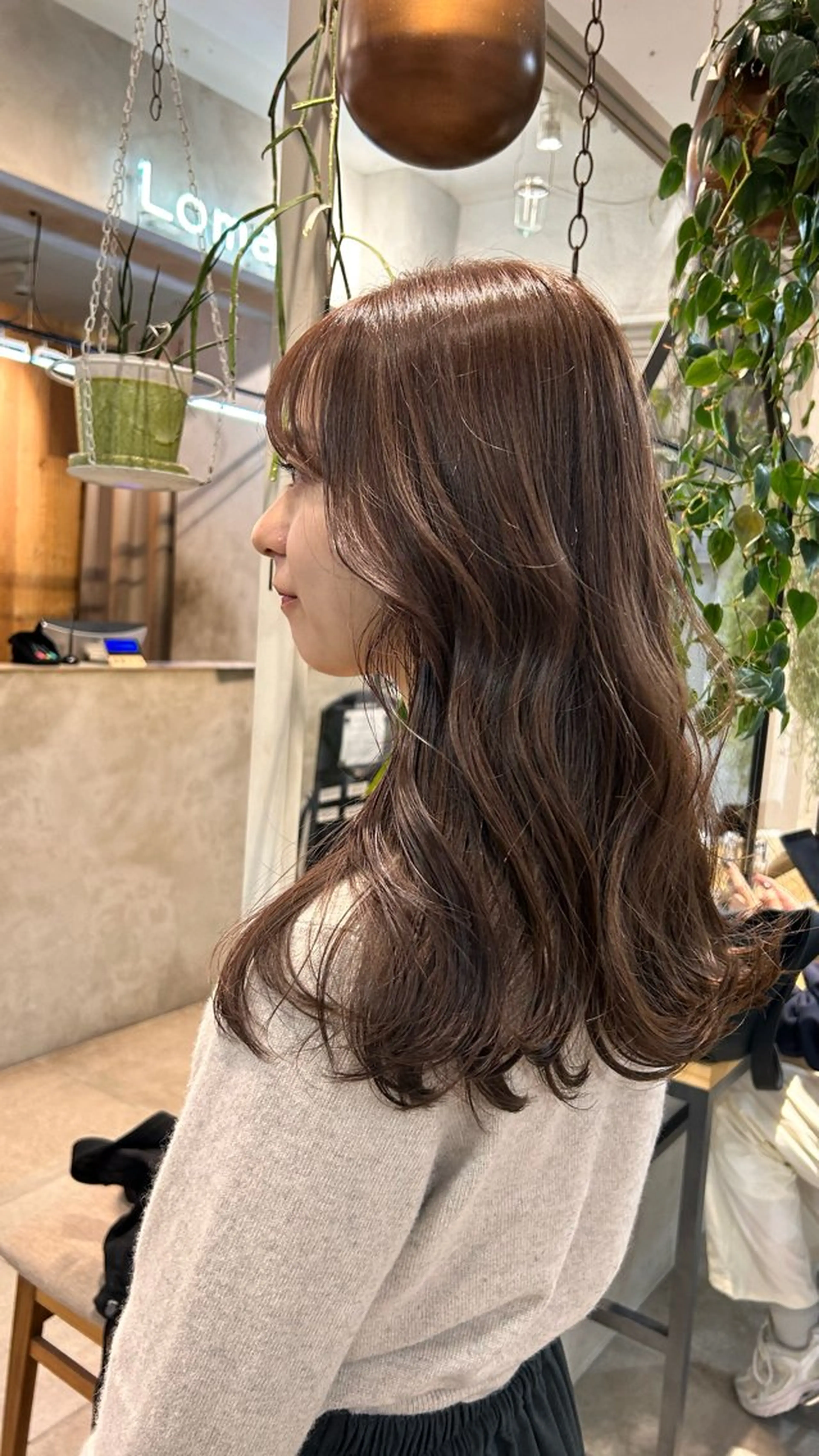 ミディアム カラー カット ヘアカラー じゅわっと暖色カラー 🍊Moemiのヘアスタイル