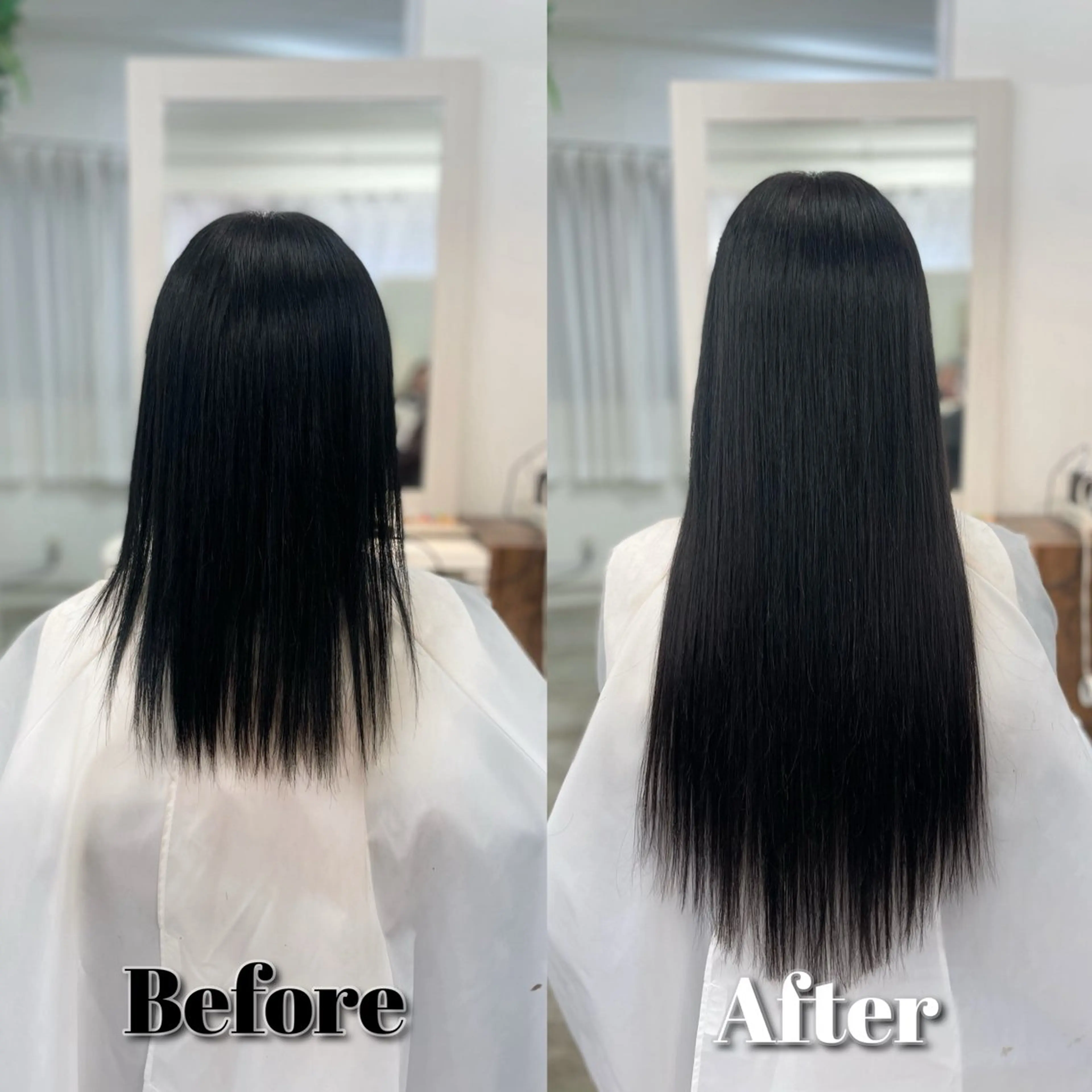 ロング カラー カット ヘアカラー エクステ ヘアセット 韓国ヘア🤍髪質改善 🇰🇷AKANEのヘアスタイル