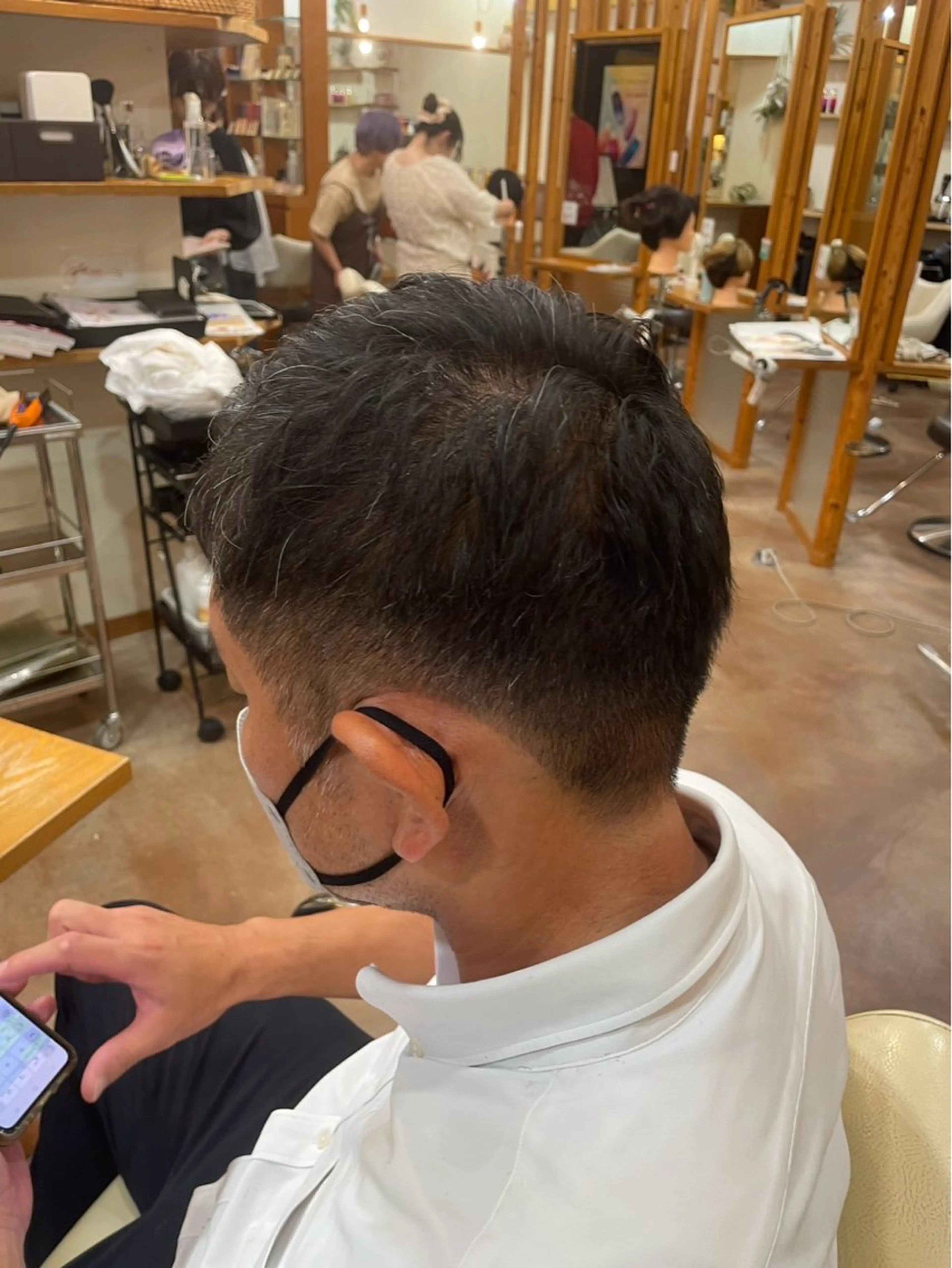 メンズ ROOF  用賀所属・シミズ チハルのヘアスタイル