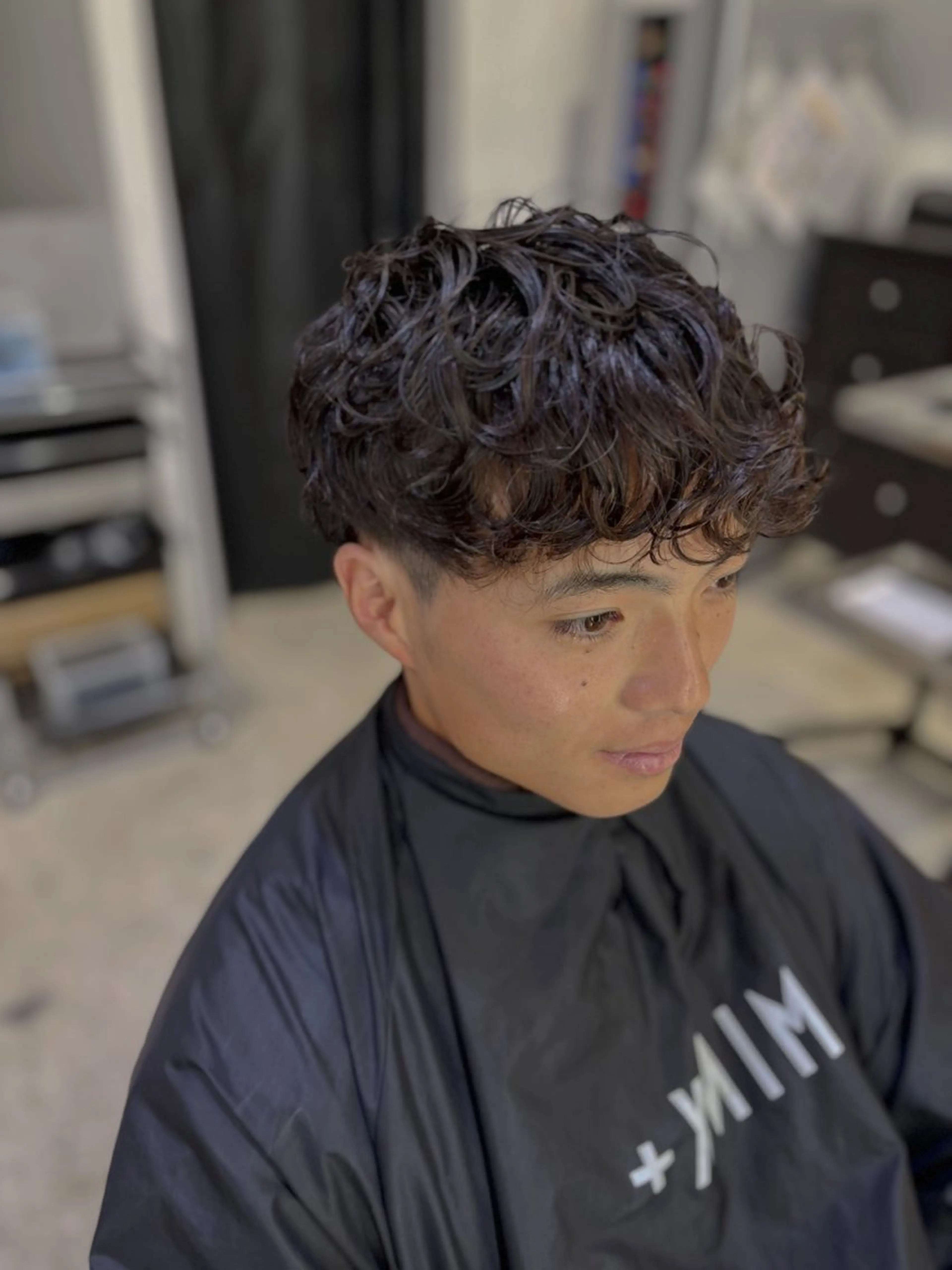 ショート パーマ パーマ 須藤 萌のヘアスタイル