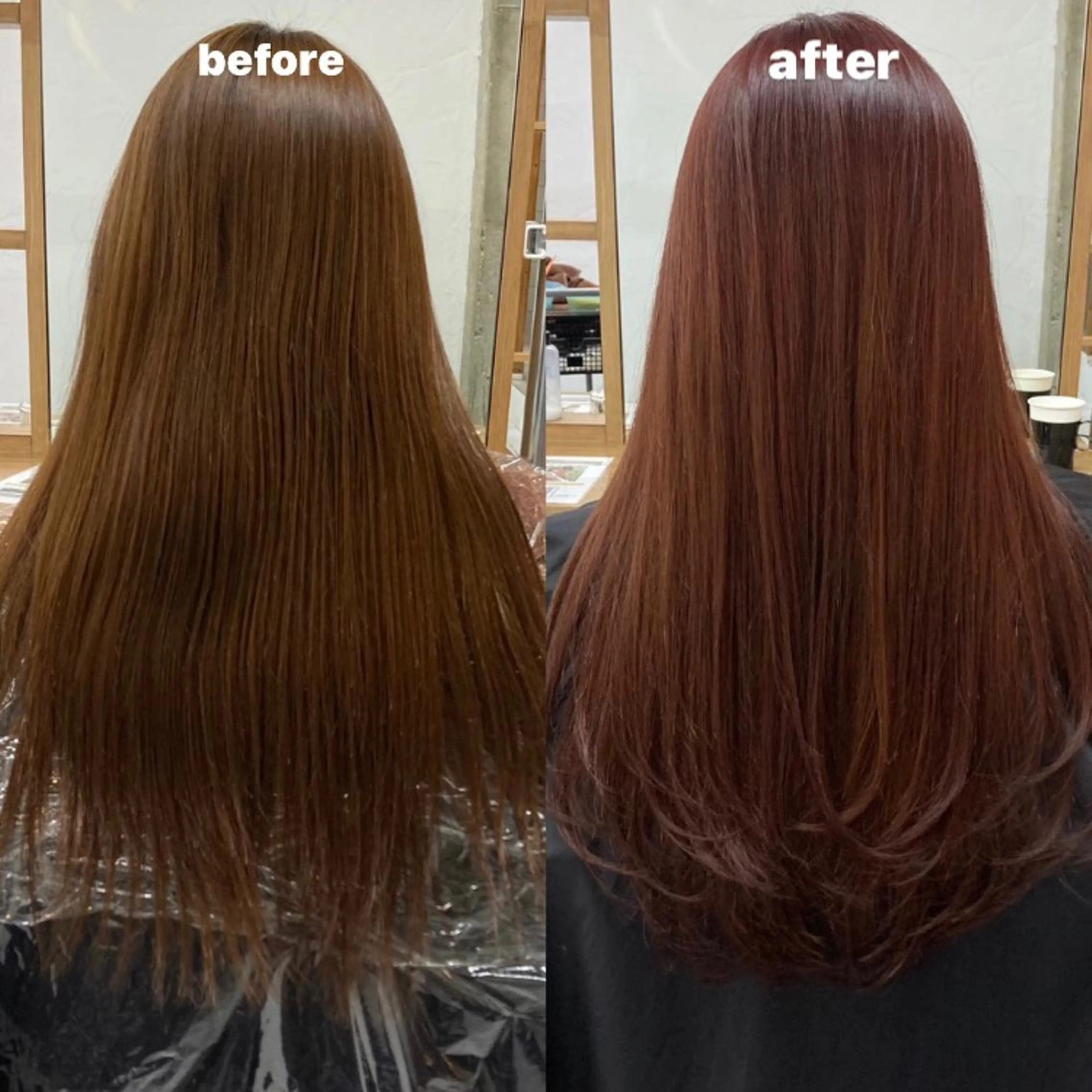 ロング カラー 韓国レイヤーカット★ 小林大樹のヘアスタイル