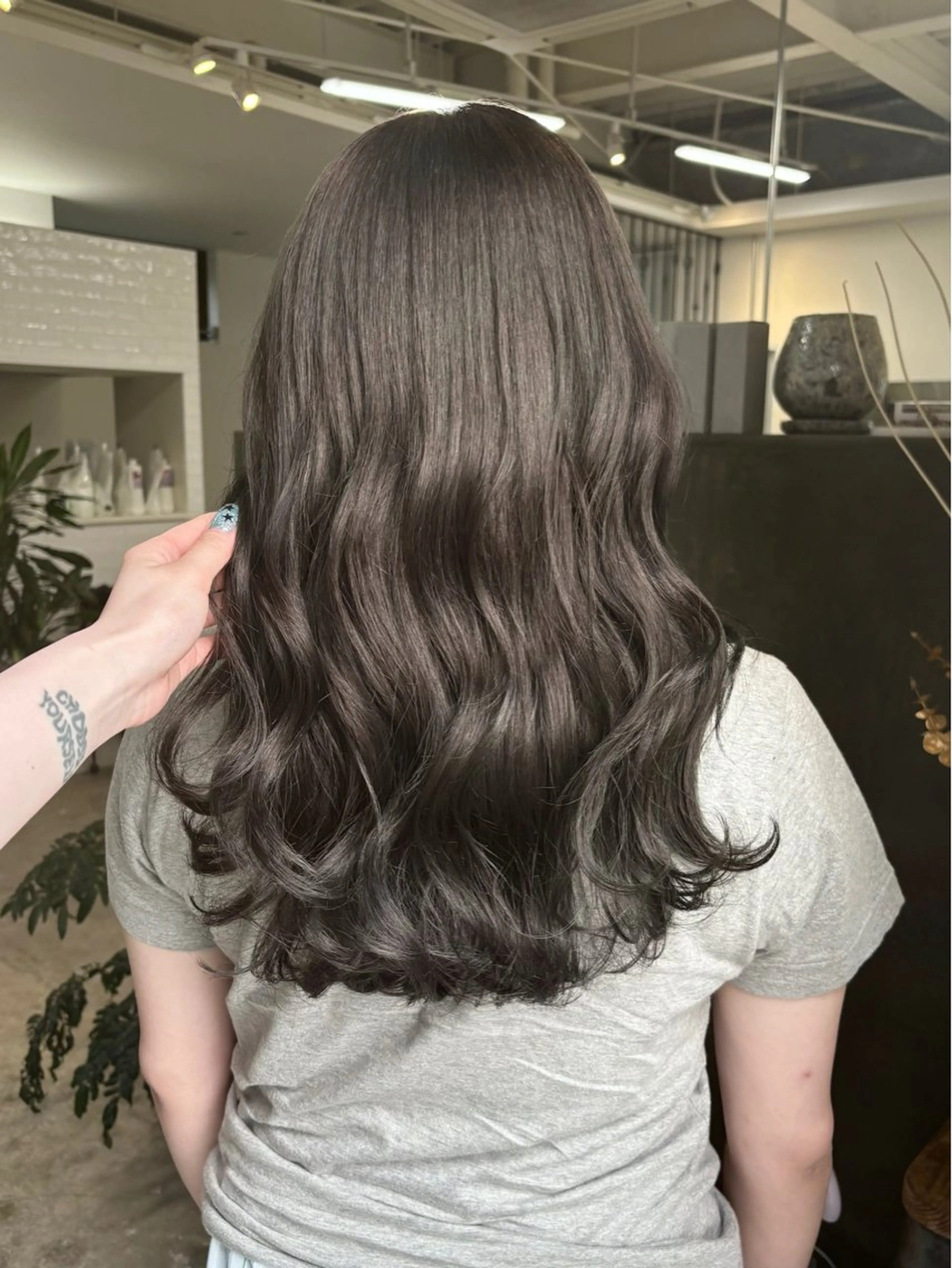 ロング カラー ブリーチ ダブルカラー ブリーチなしカラー ハイトーンカラー/ miyuuのヘアスタイル