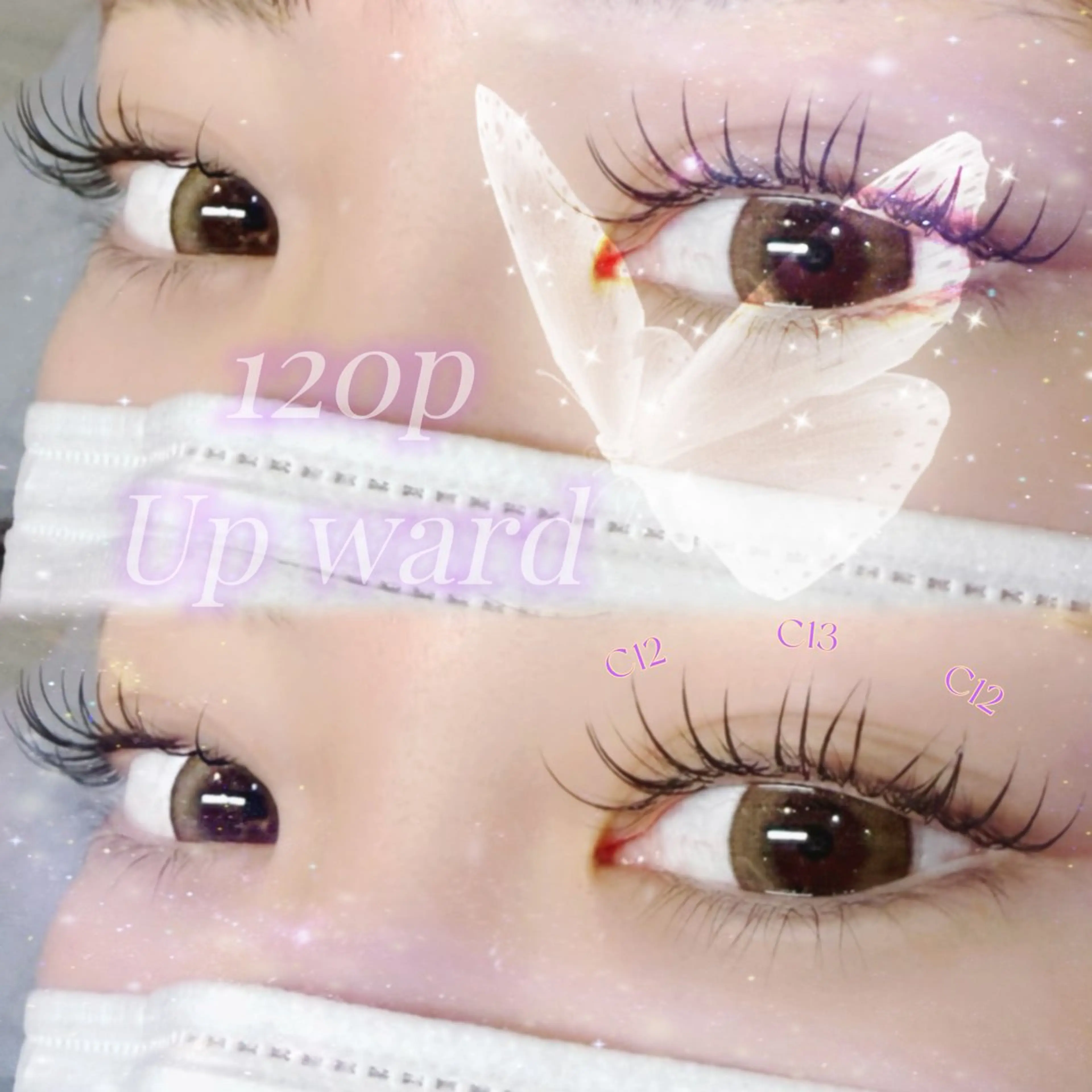 マツエク・マツパ マツエク AYUMI🦋 韓国束感lash🤍のマツエク・マツパデザイン