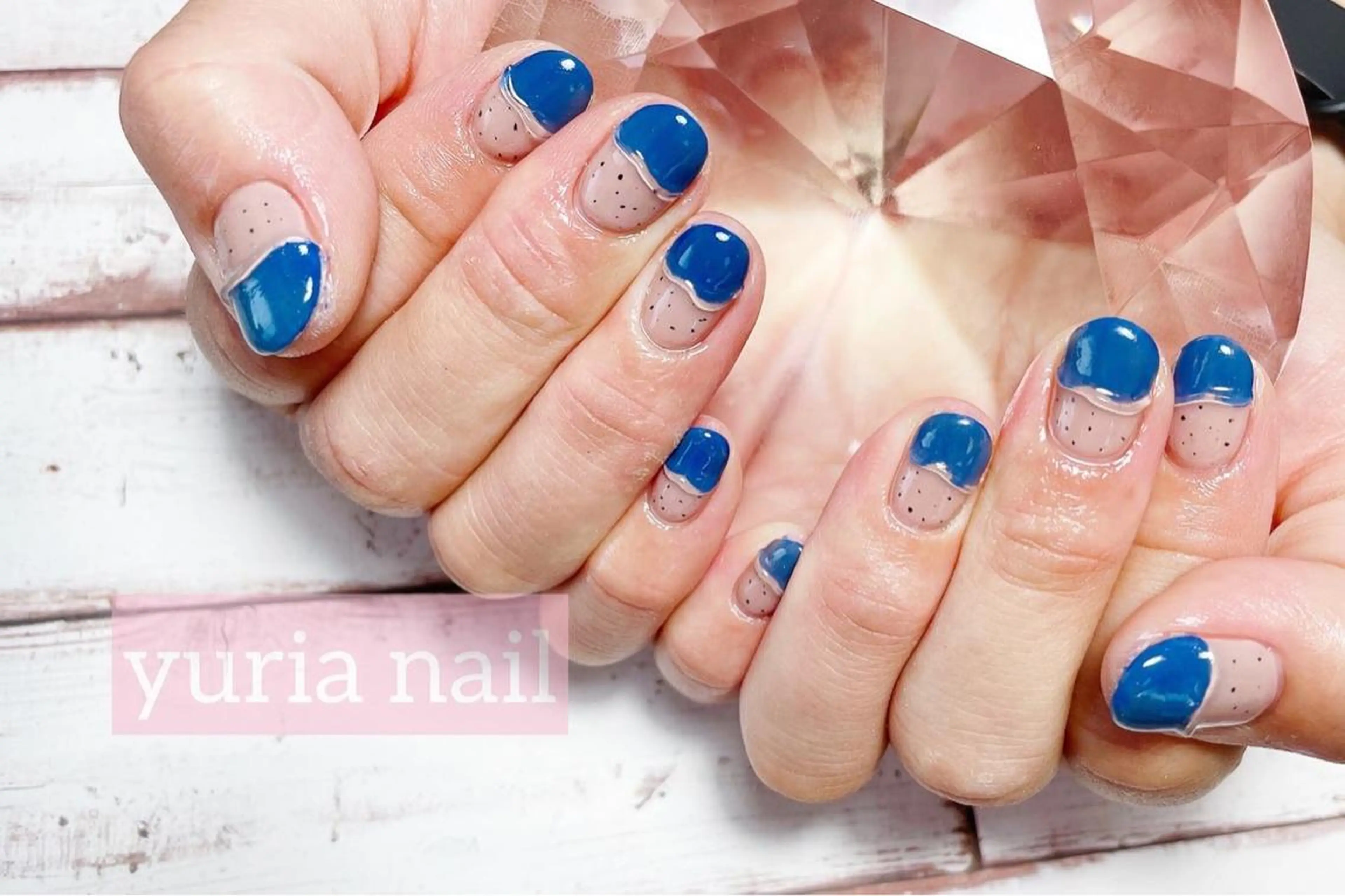 ネイル ジェルネイル 持ち込み 小林 ゆりあのネイルデザイン