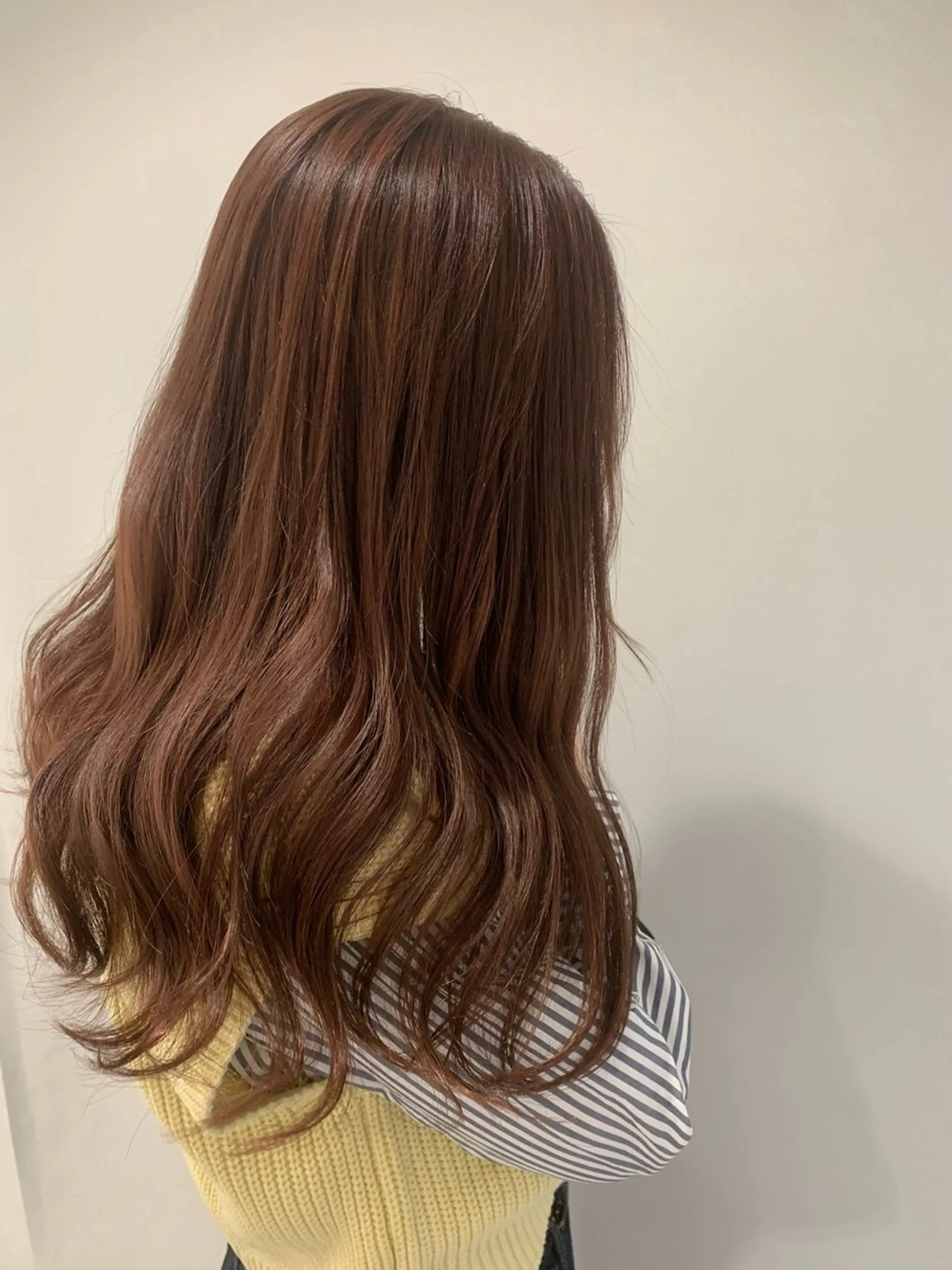 ロング カラー カット ヘアカラー トリートメント 松浦ゆずき 韓国/ 診断/ダウンパーマのヘアスタイル