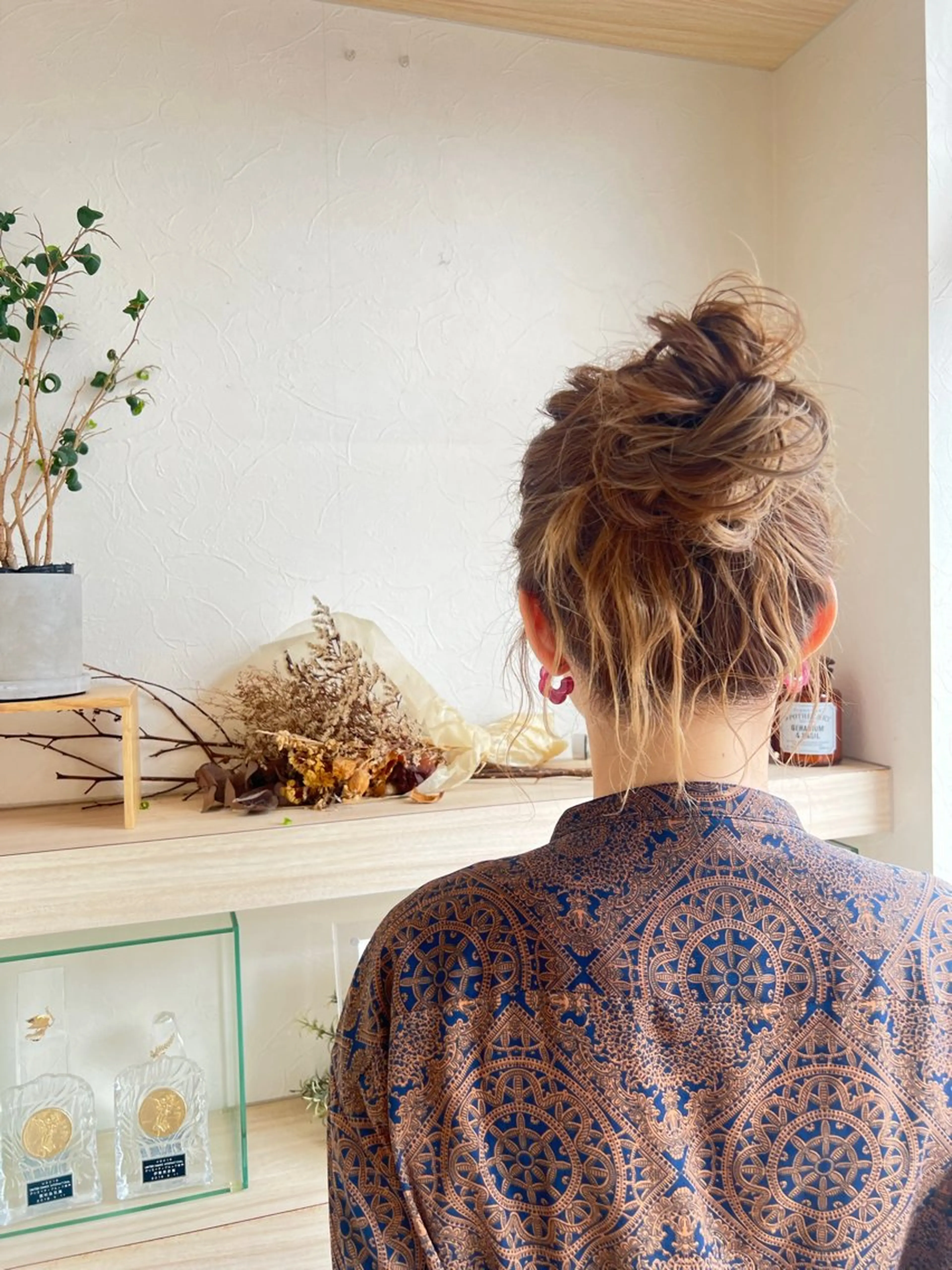 ロング ダブルカラー🌷✨ 守屋紗希のヘアスタイル