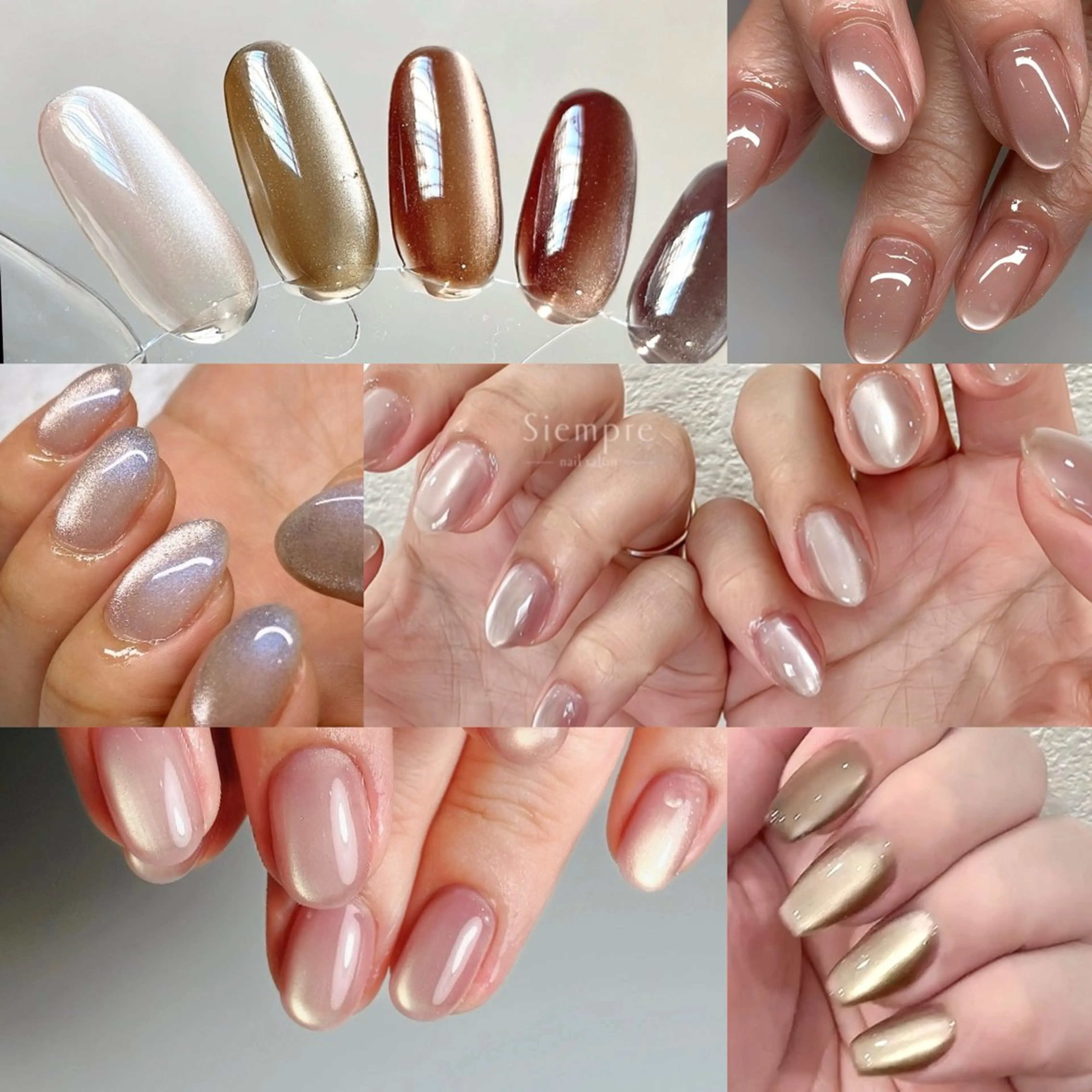 12月限定❕うるつや、ぷるぷるネイル！大人気マグネットネイルが特別価格👏🏻の写真