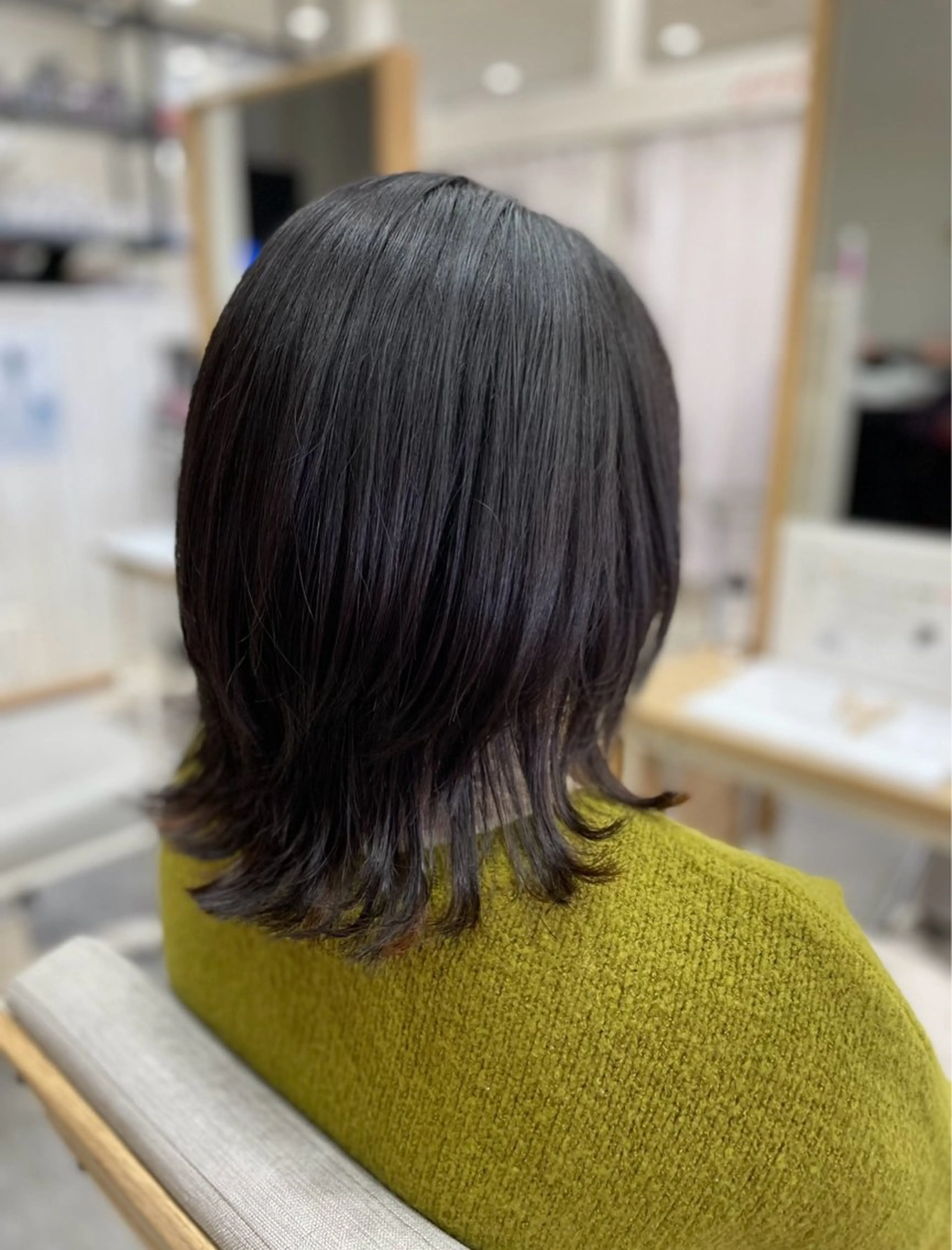 セミロング カット ヘアカラー トリートメント PROGRESS‣‣ 福澤 可音🐯🐝のヘアスタイル