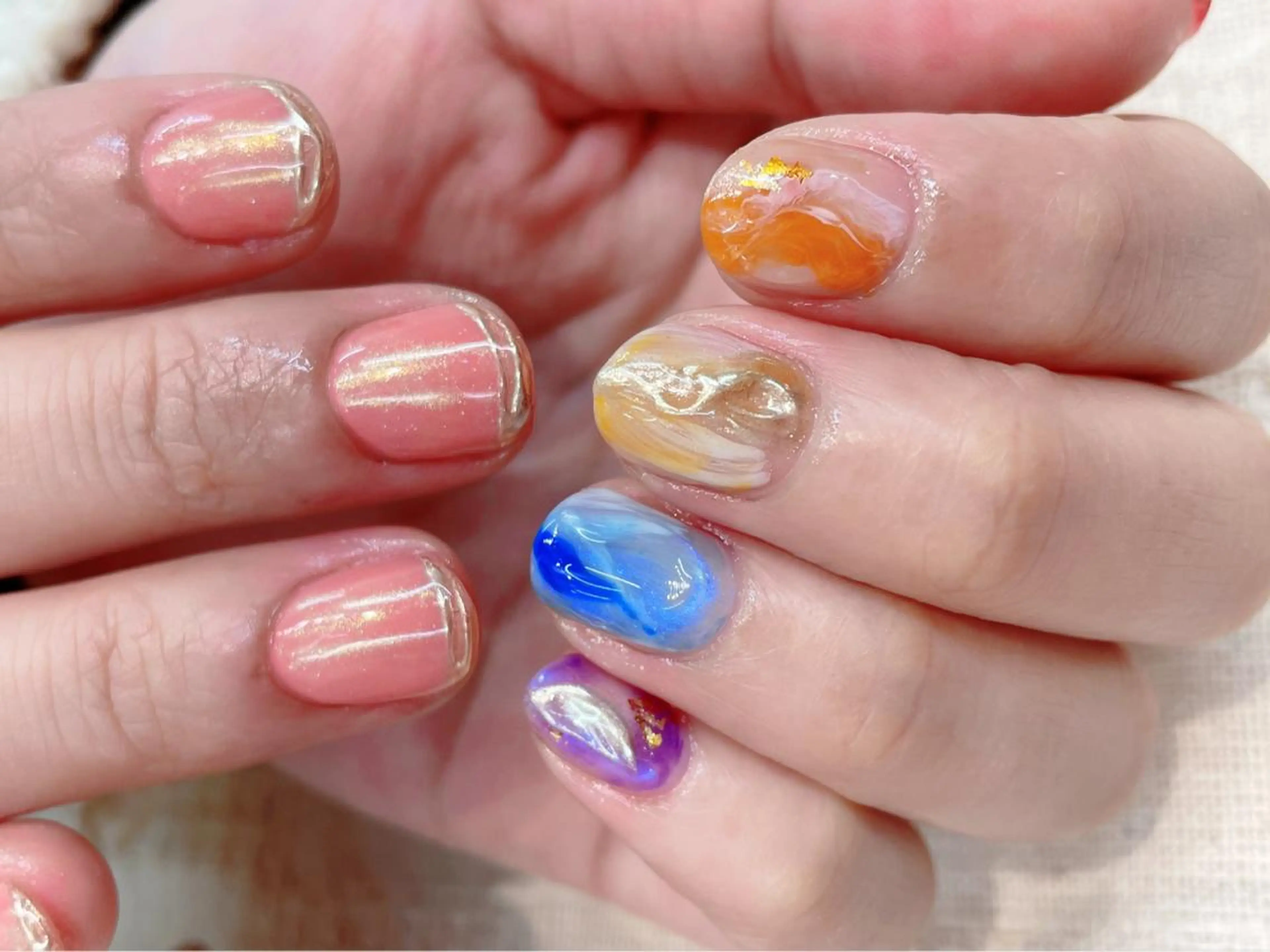 ネイル Blushオーナー Shiinaのネイルデザイン