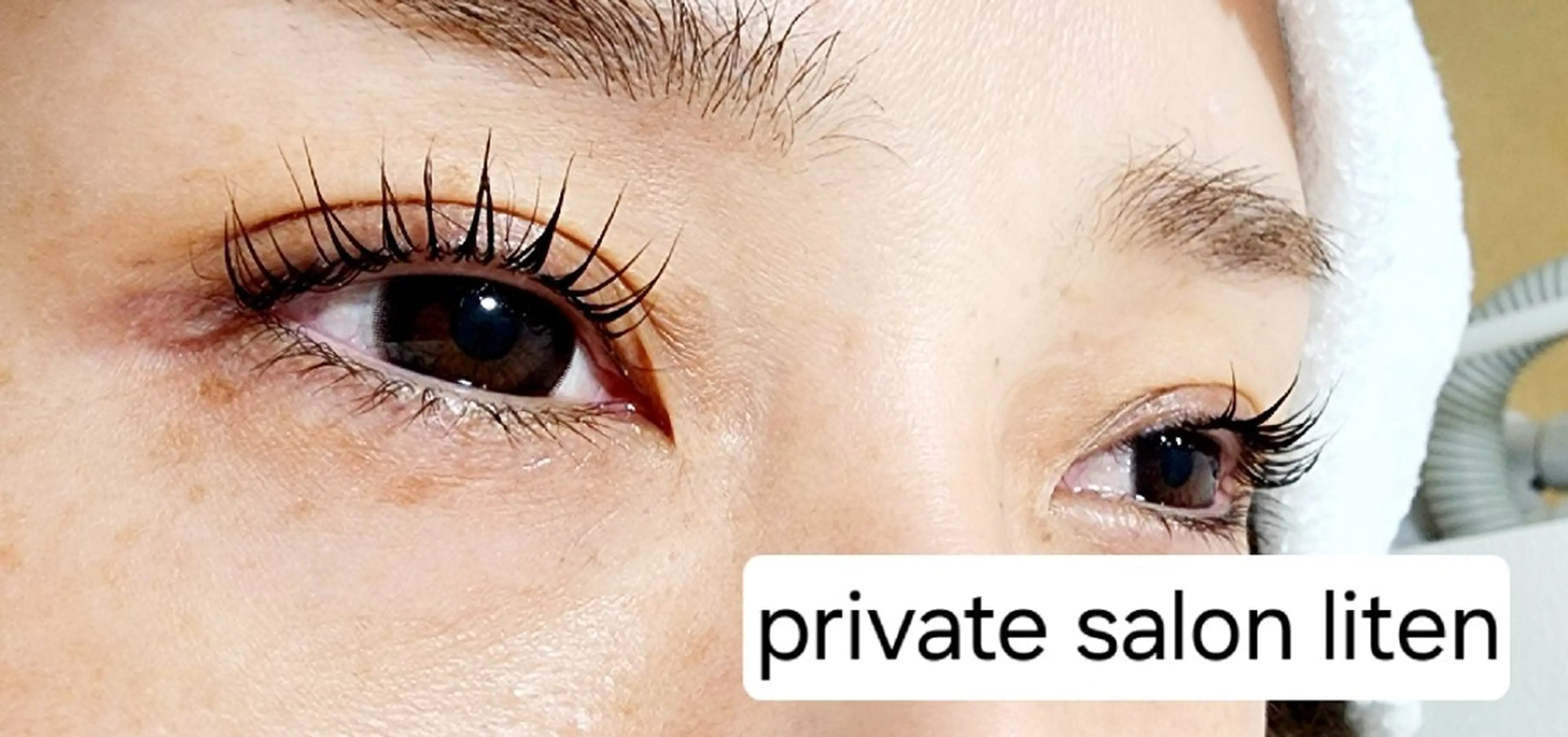 パリジェンヌラッシュリフトの写真