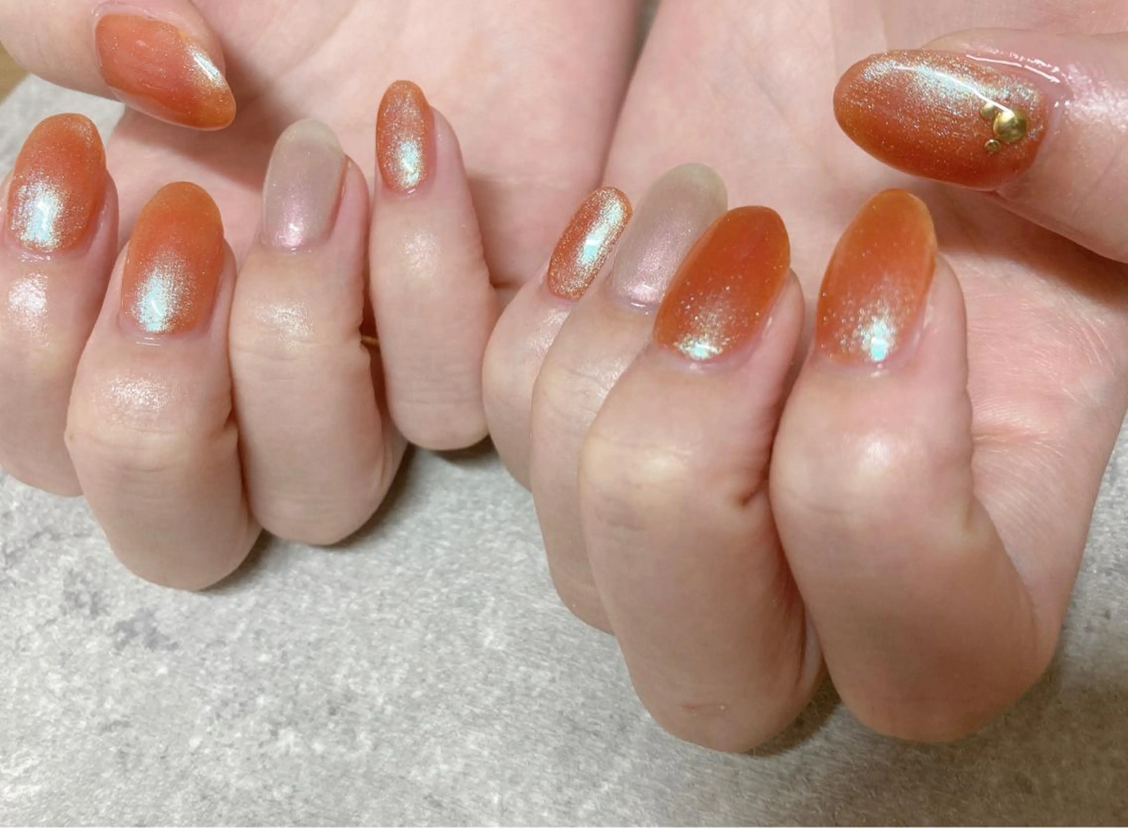 ネイル ハンドネイル Mogu nail 二子玉川のネイルデザイン