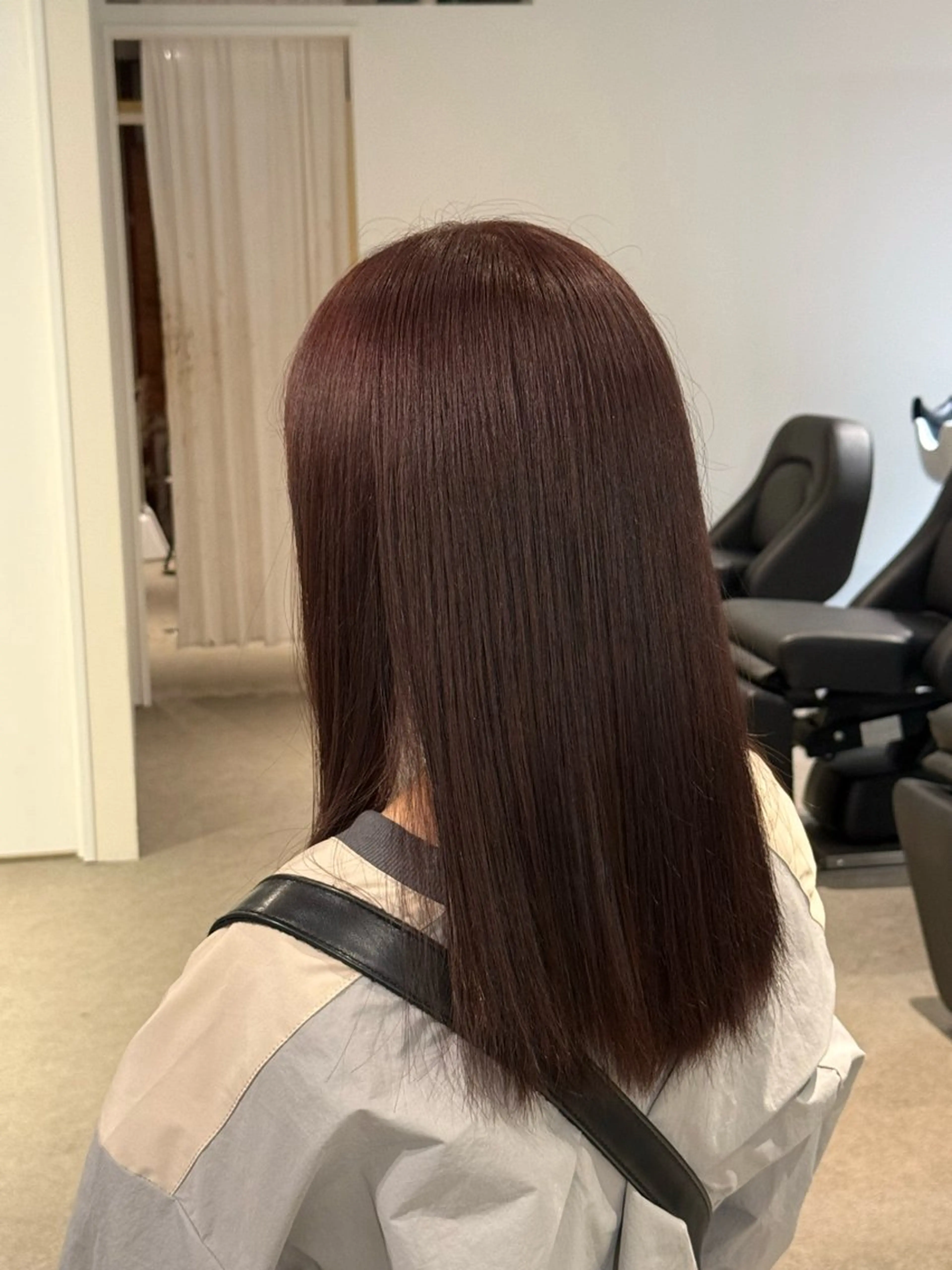 セミロング カラー ヘアカラー カラー🌈／ 髪質改善✨／凜太郎のヘアスタイル